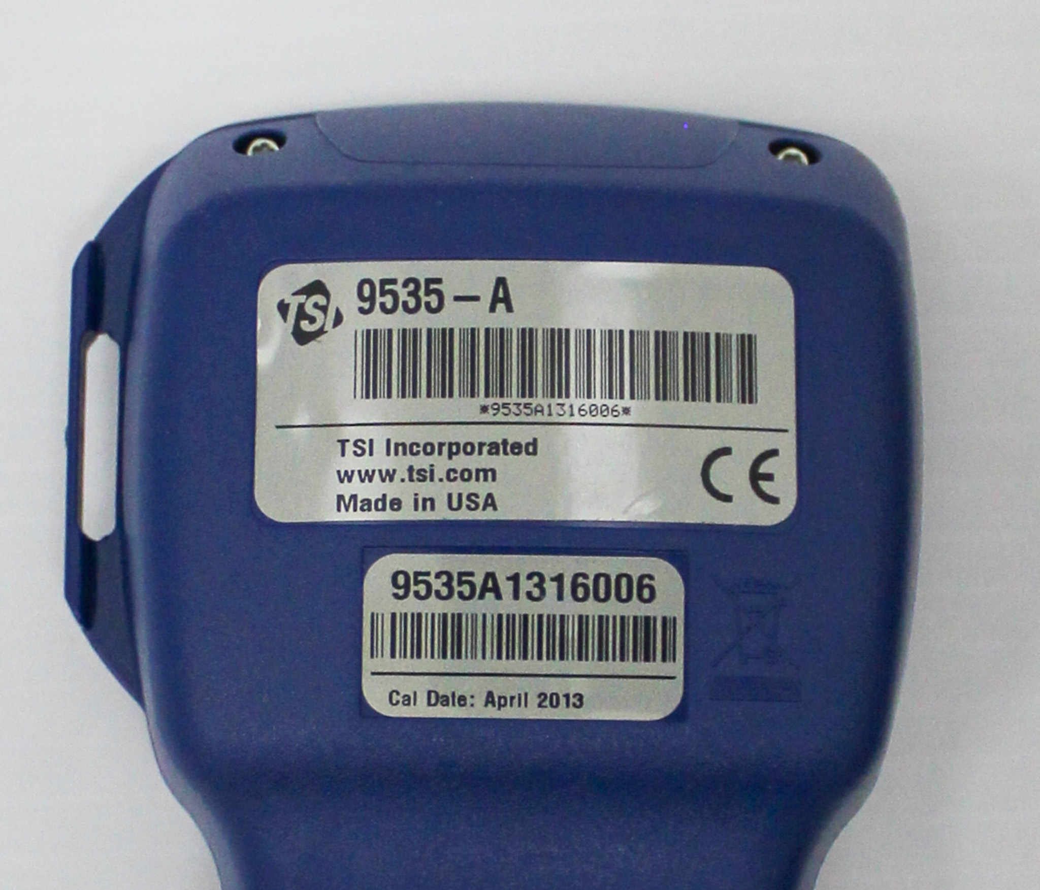 TSI 9535-A Air Flow Meter HVAC Max 6000 ft/min 0 to 200 F Logging