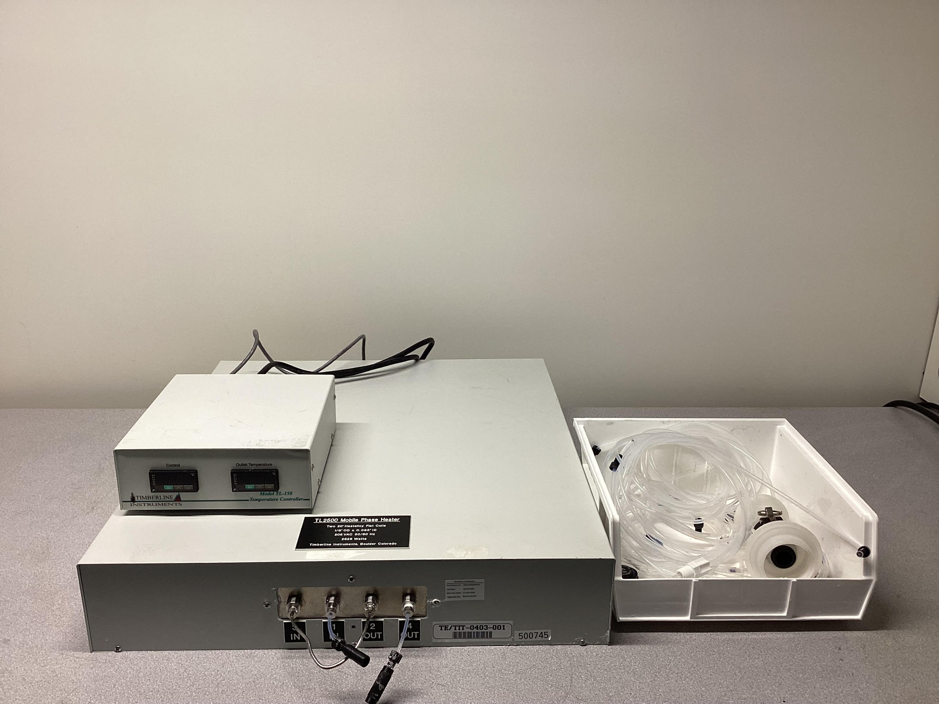 Timberline TL2500 HPLC Heater Improves Column Efficiency  Ambient+5C to 90C