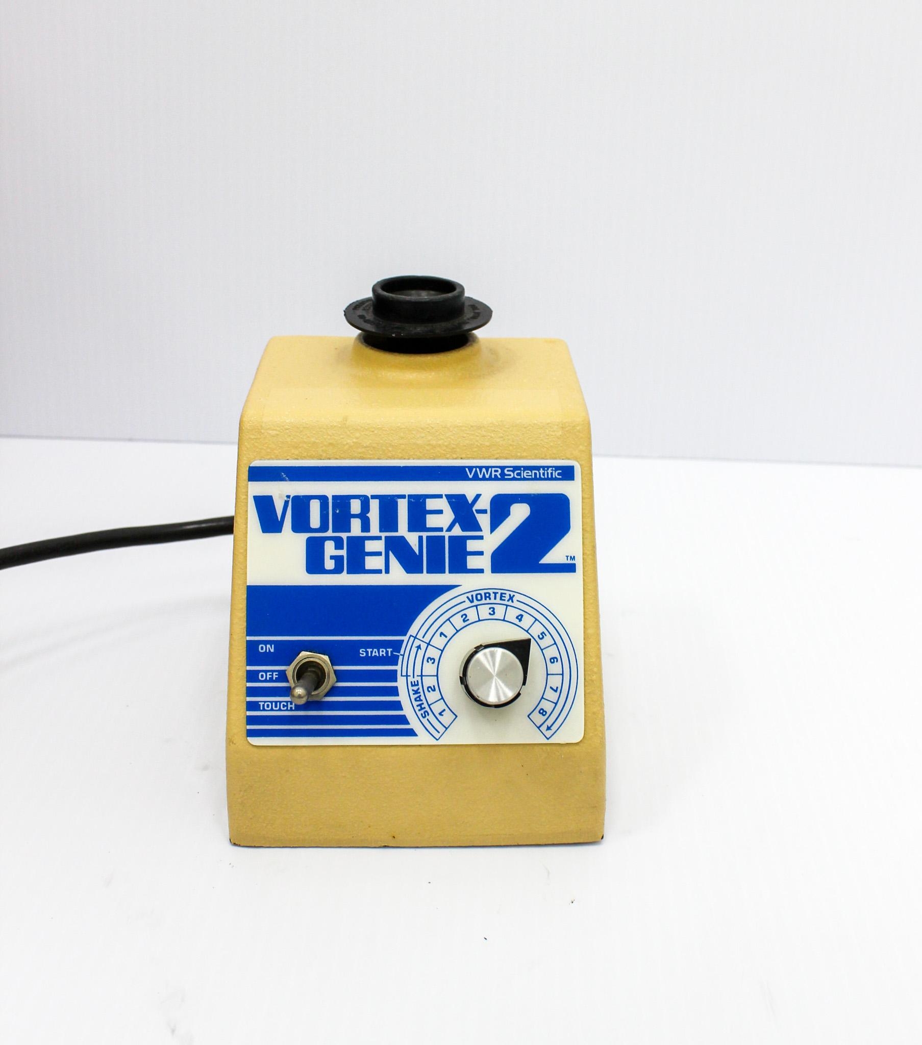 Sci Instruments G-560 Vortexer Small Benchtop Manual Speed Control 3200 RPM