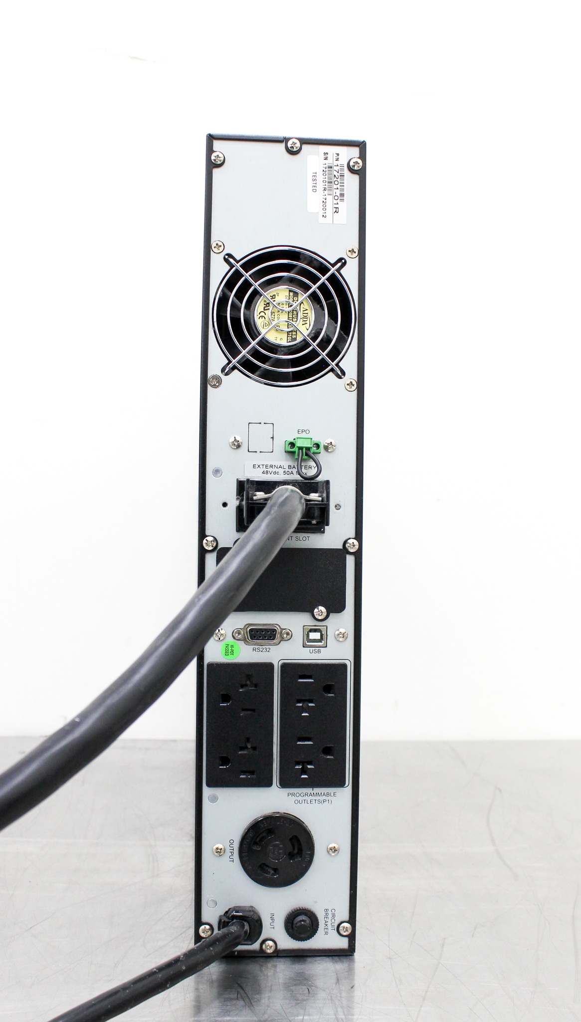 AMETEK Sinergy III ACDEF2000-11 UPS 1800W 120V 60Hz Double Conversion