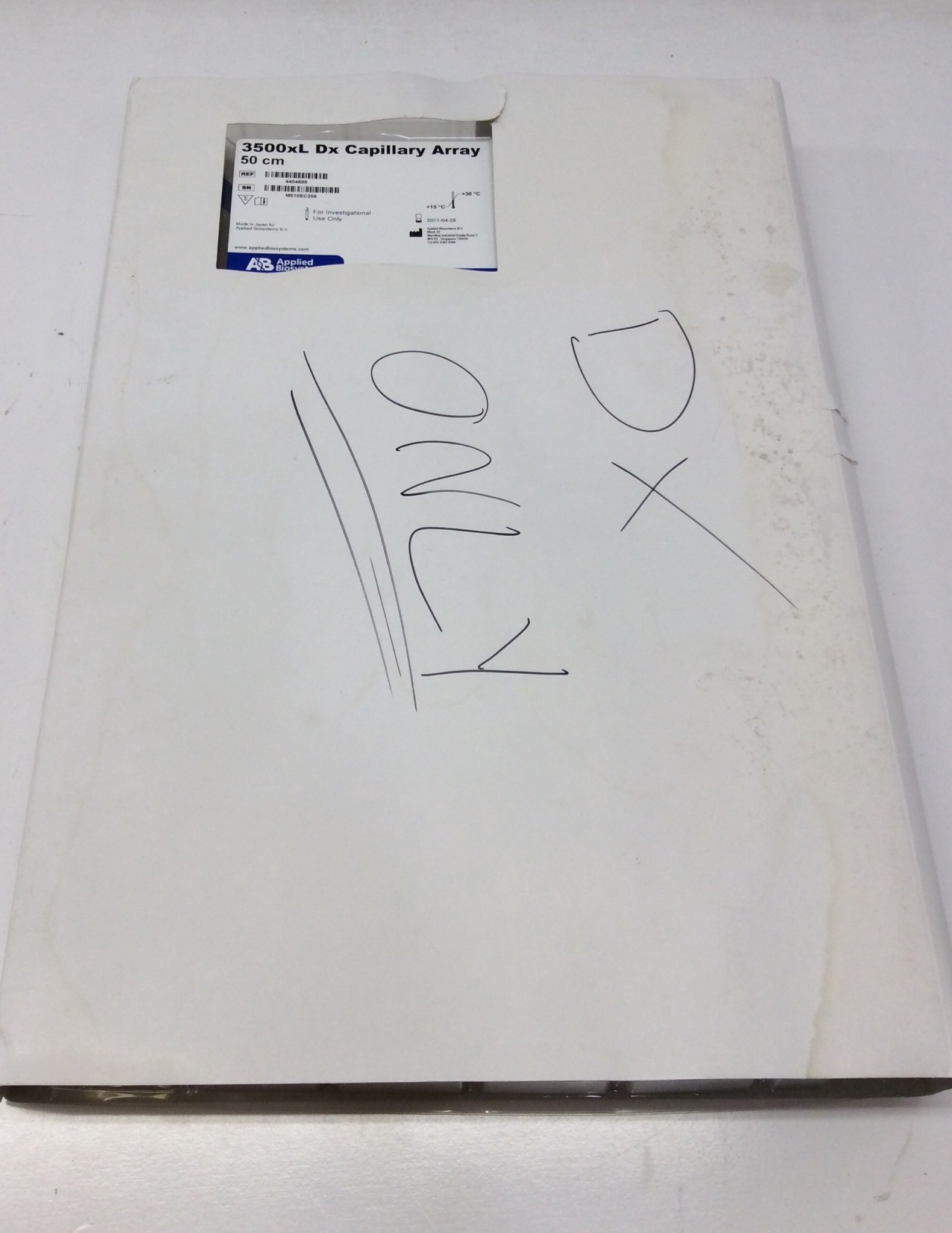 ABI 4404688 Genetic Analyzer Accessory 8-Capillary Forensic Use Installed