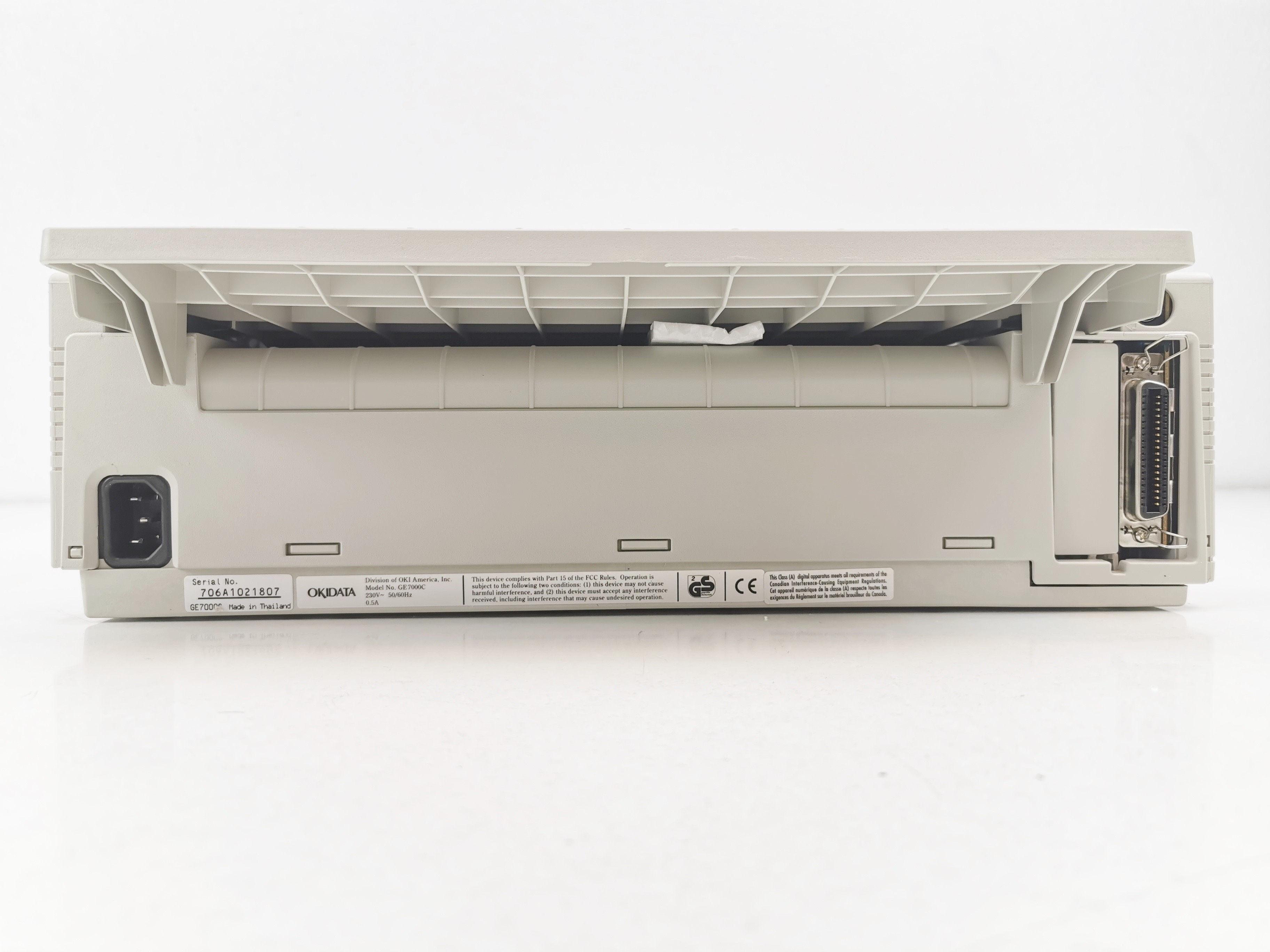 Okidata Microline 320 Turbo Printer 9-Pin Dot Matrix 435cps Turn-Key 230V