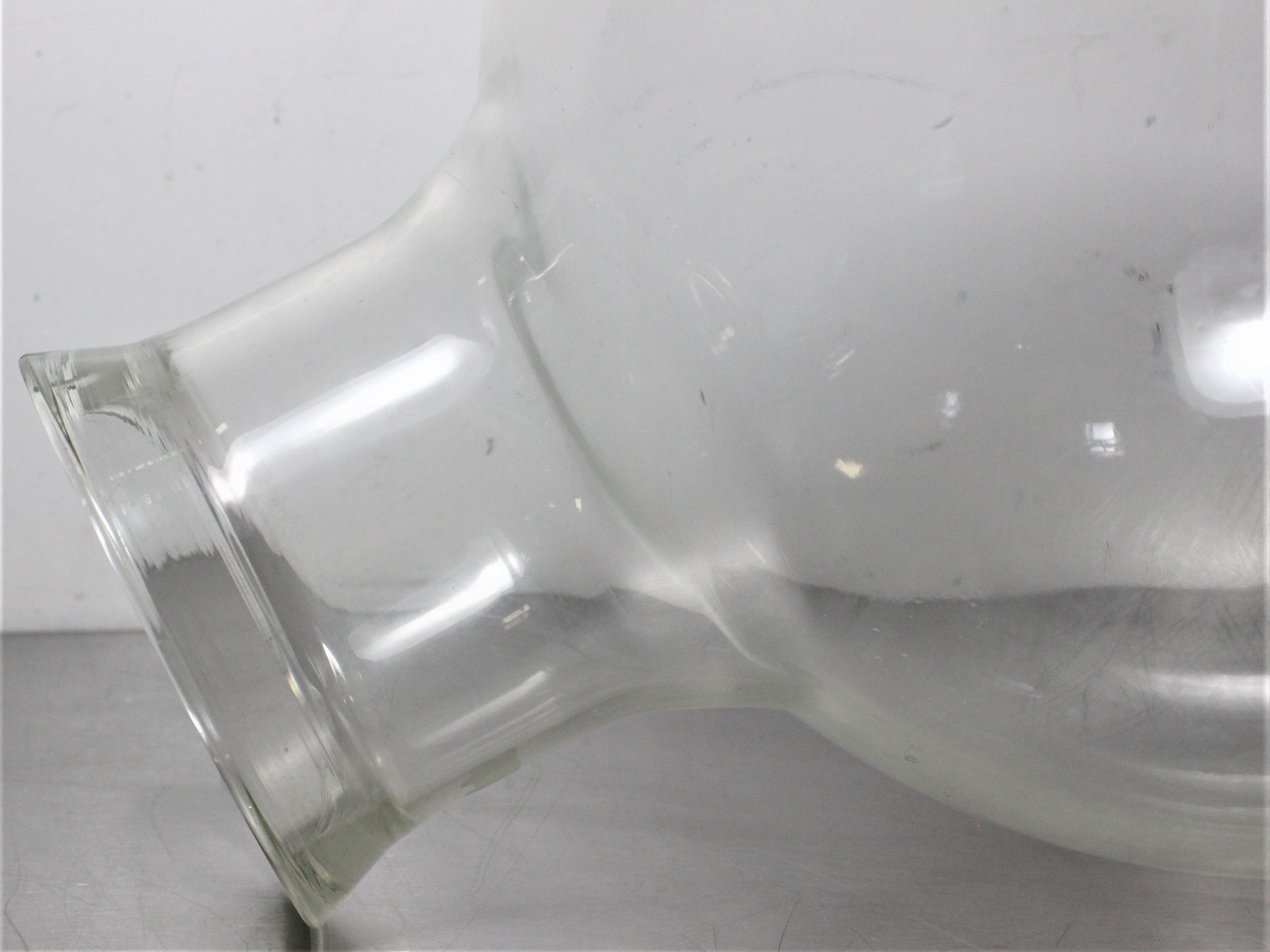 Kontes 15 Liter Round Bottom Boiling Flask with Inlet Chemistry Glassware