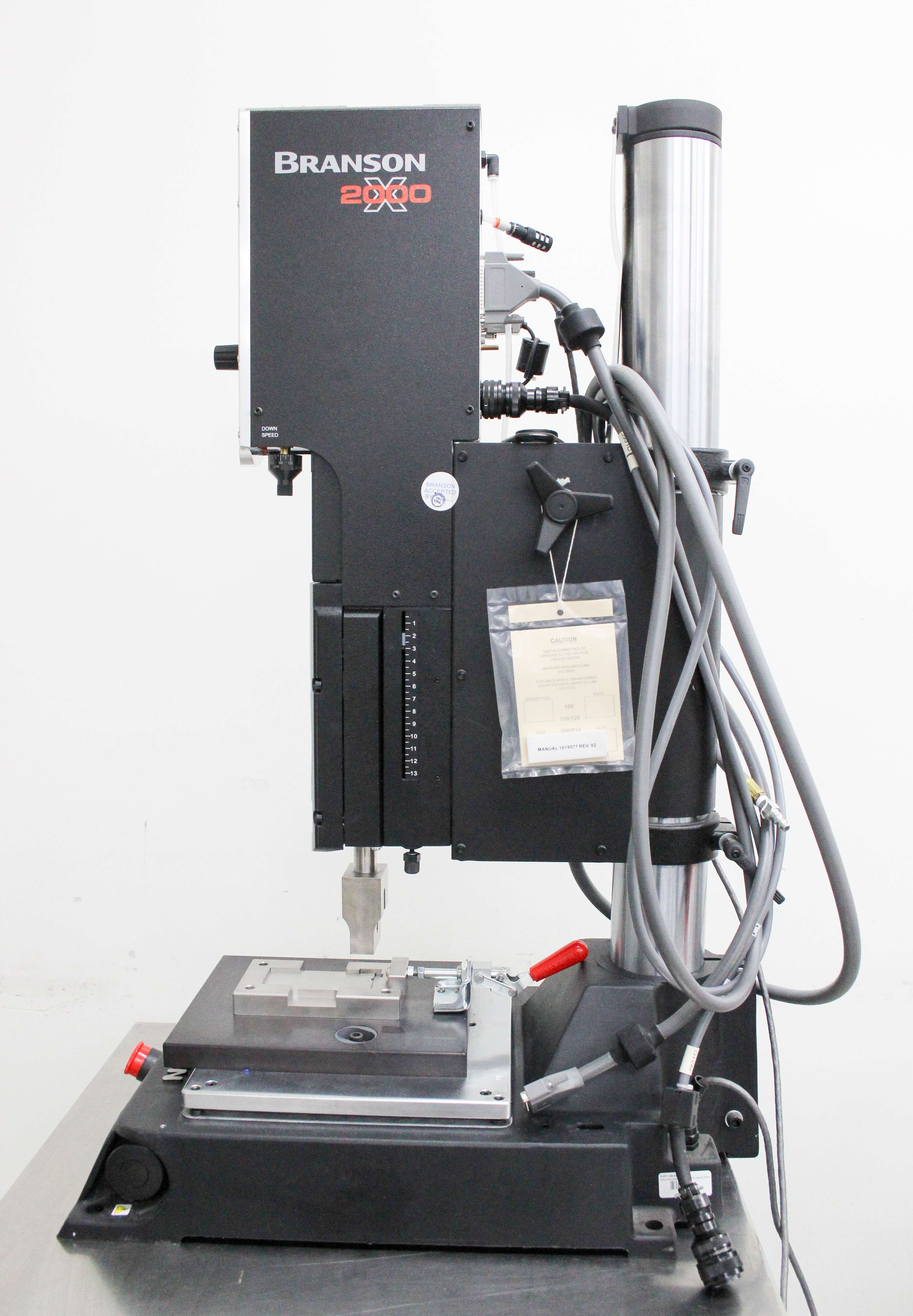 Branson Actuator AED 1.5 2000X Series Ultrasonic Welder Manual/Automated Use