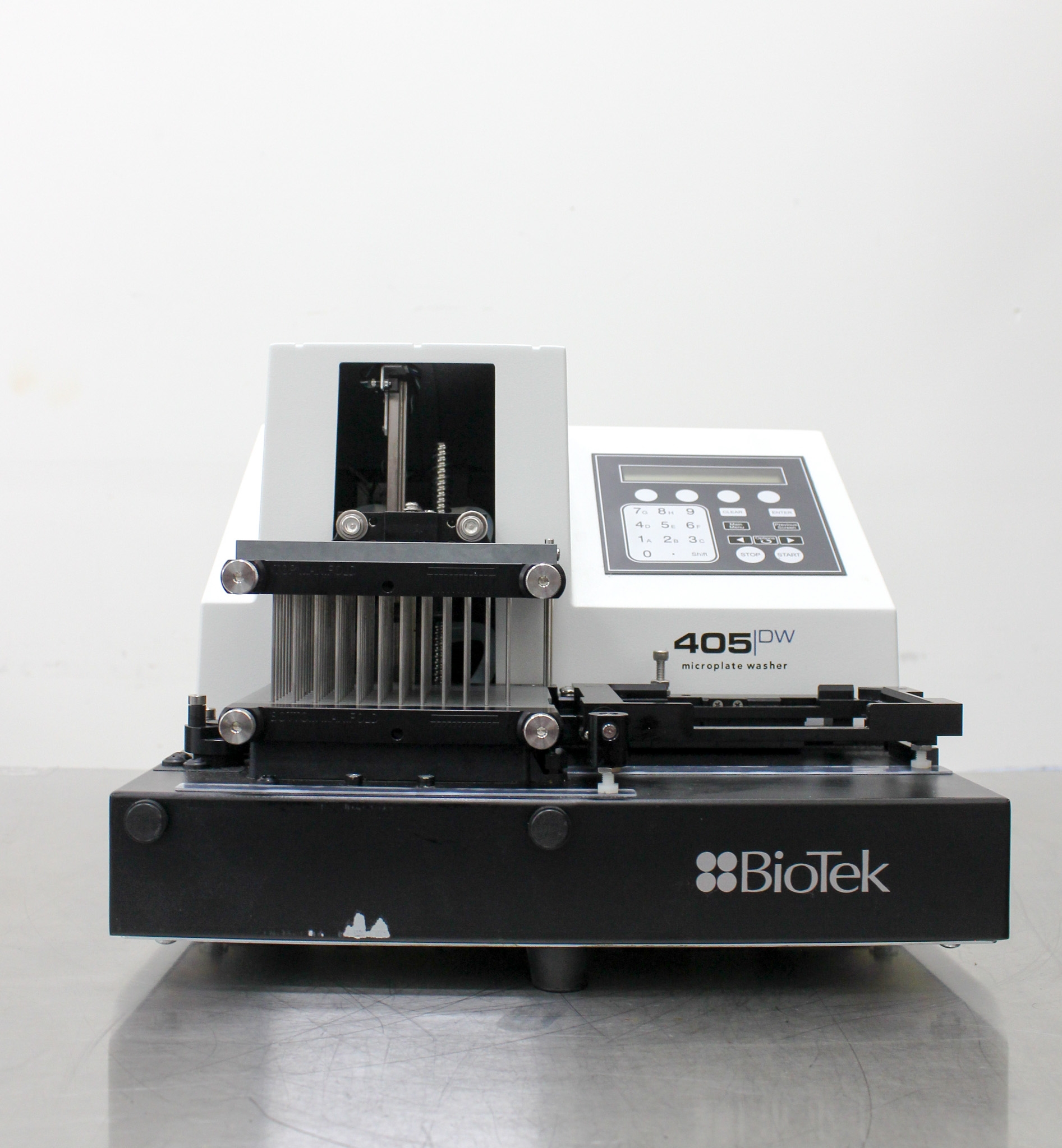 BioTek ELx405 DW Microplate Washer 96/384 Well Dual Manifold Used