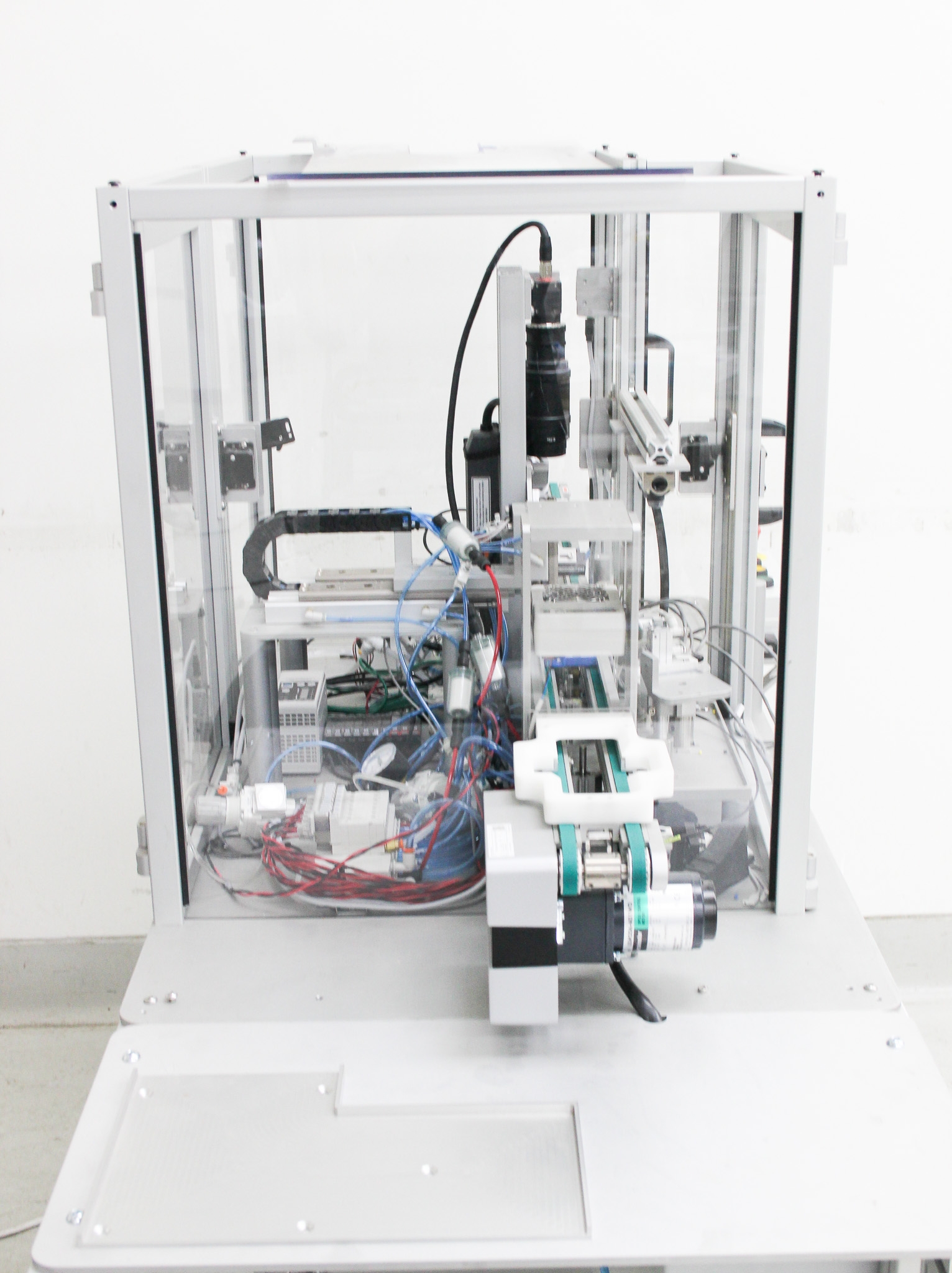 Keyence Misumi Conveyor System Accula Test Cartridge Manufacturing AS-IS Parts