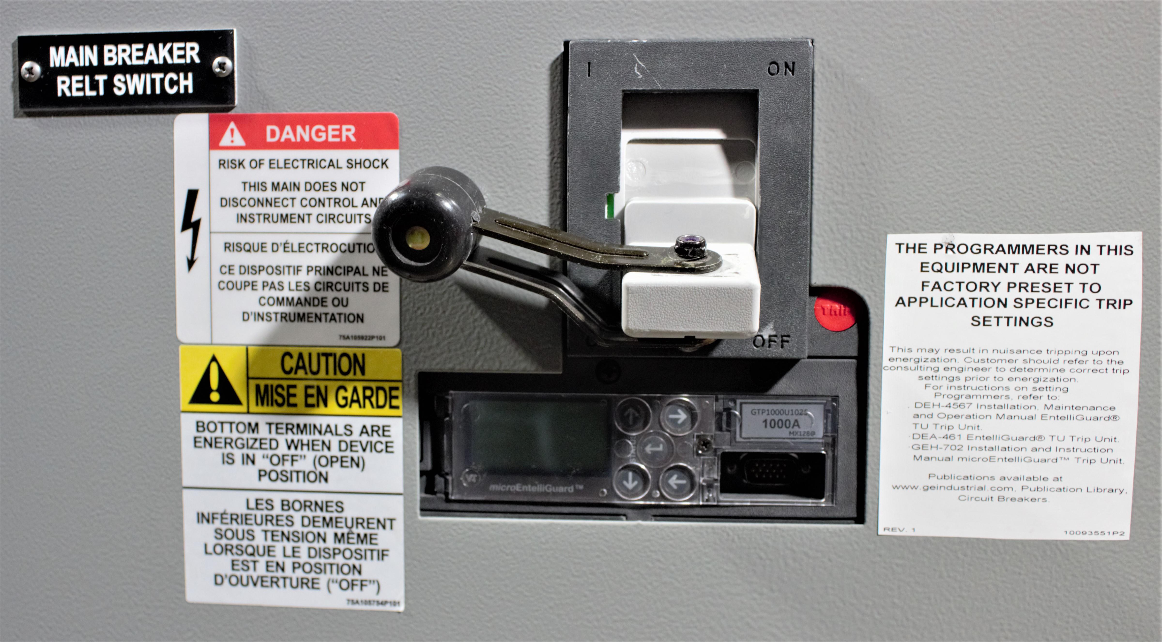 ABB Spectra Series Switchboard Group Mounted Circuit Breakers Unit 277V/480V