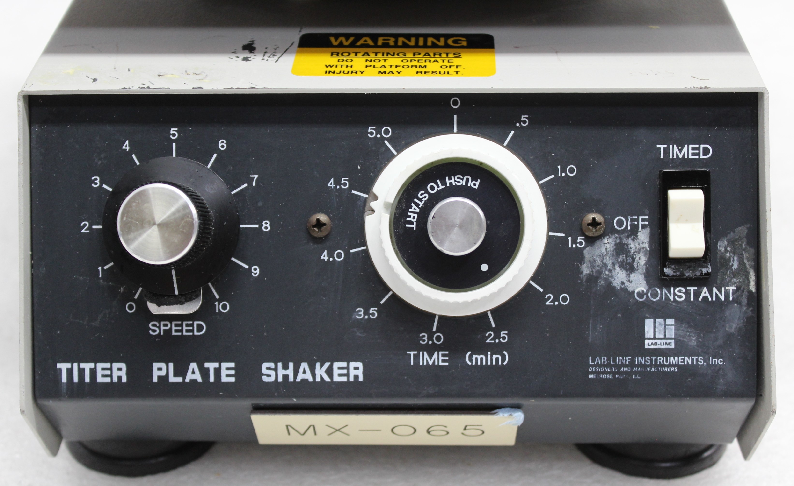 Lab-Line 4625 Titer Plate Shaker - Reliable for Virology, Immunology Use