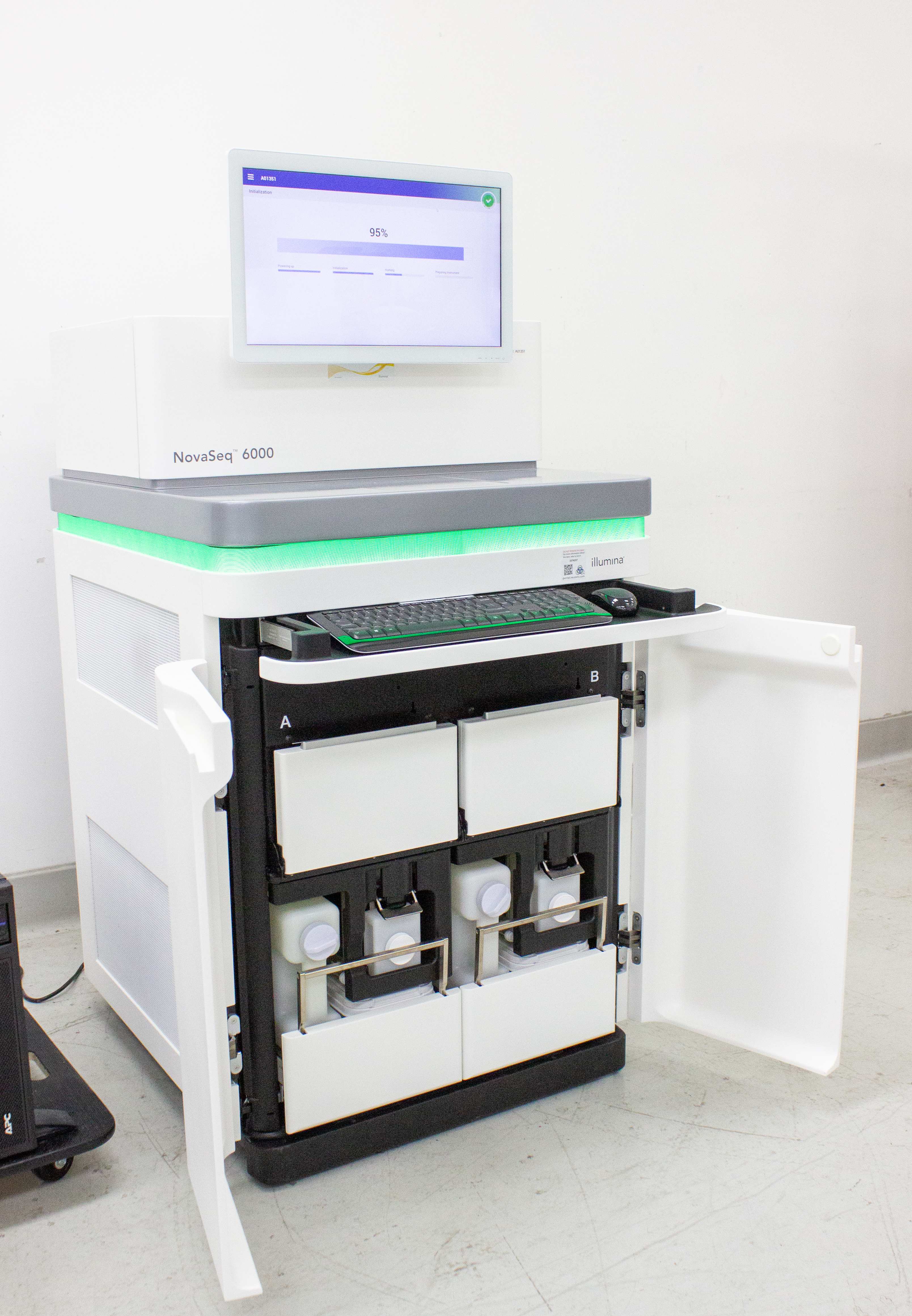 Illumina NovaSeq 6000 DNA Sequencer with Computer & APC UPS