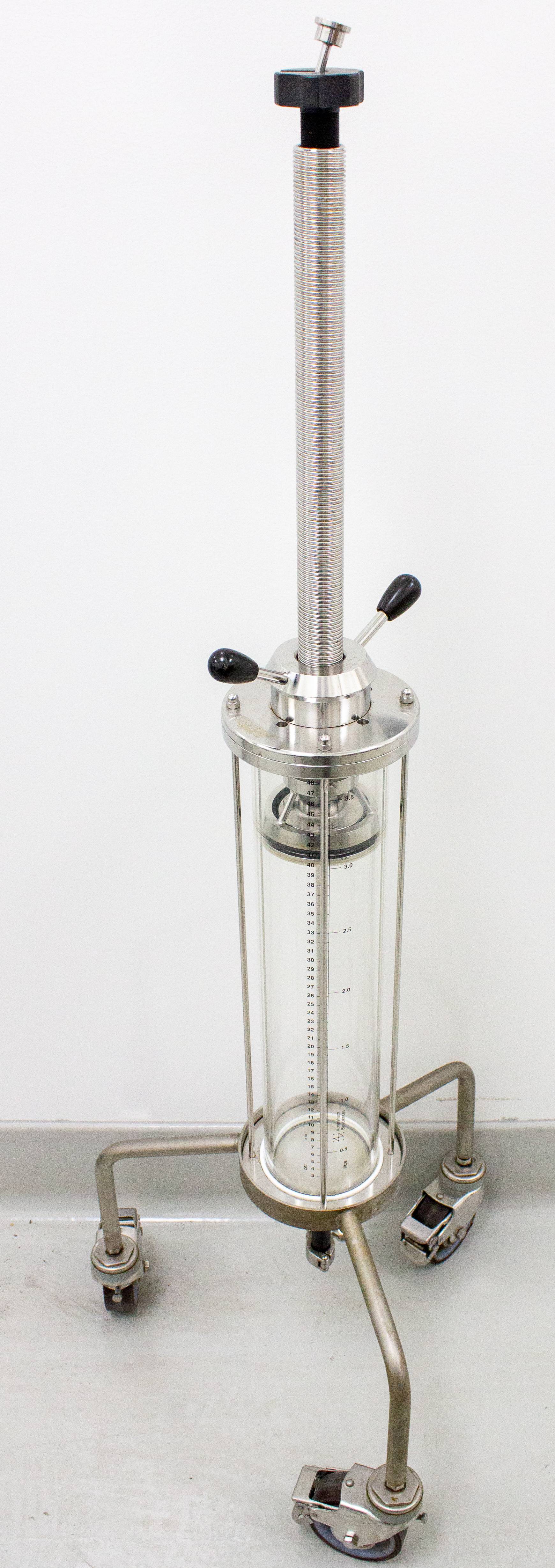 Amersham 3.5L BPG Column Glass Chromatography Process Development Used 3.5L