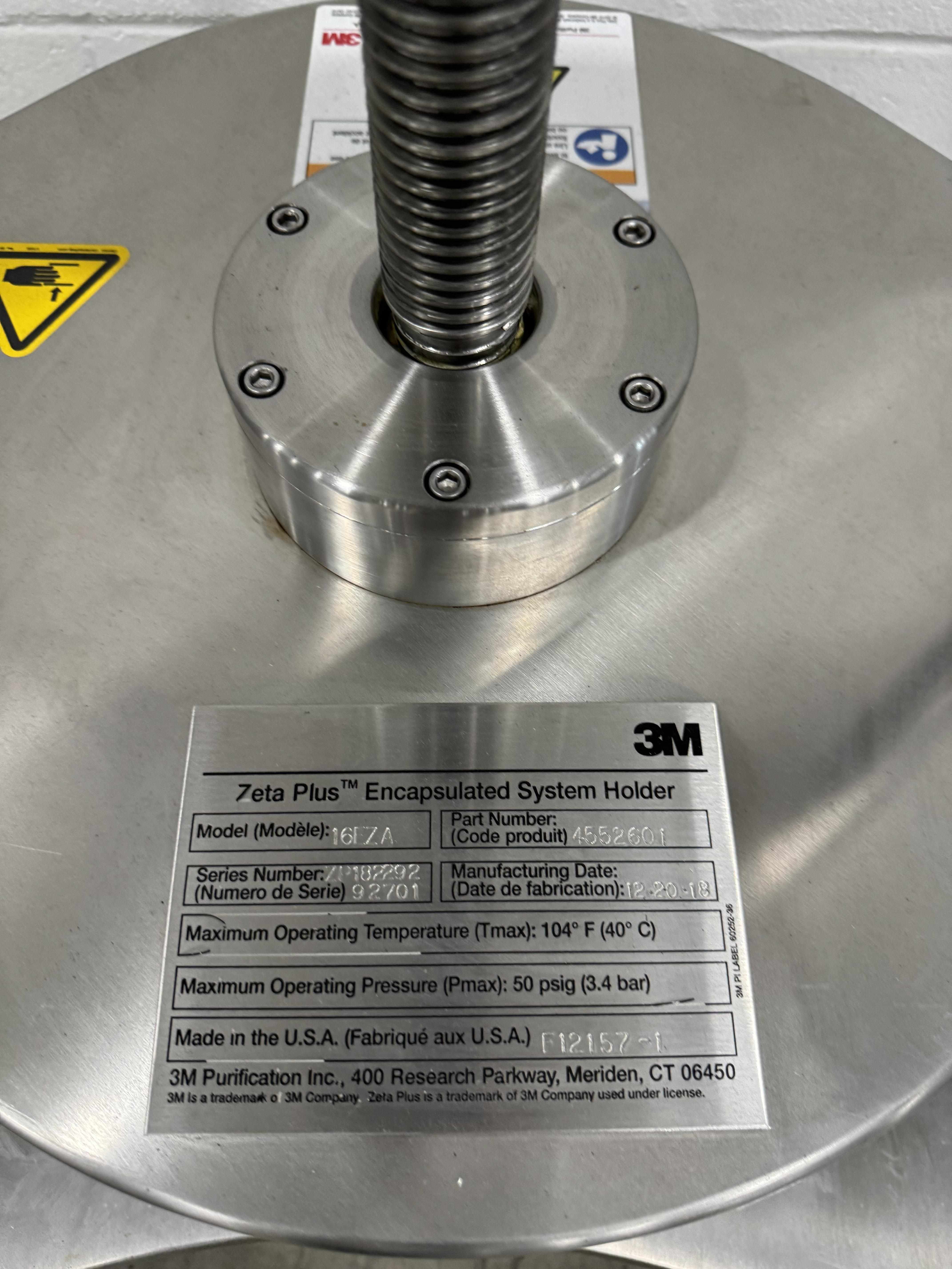 3M Custom Chromotography Skid System Holder - Ergonomic, 40C Max Temp