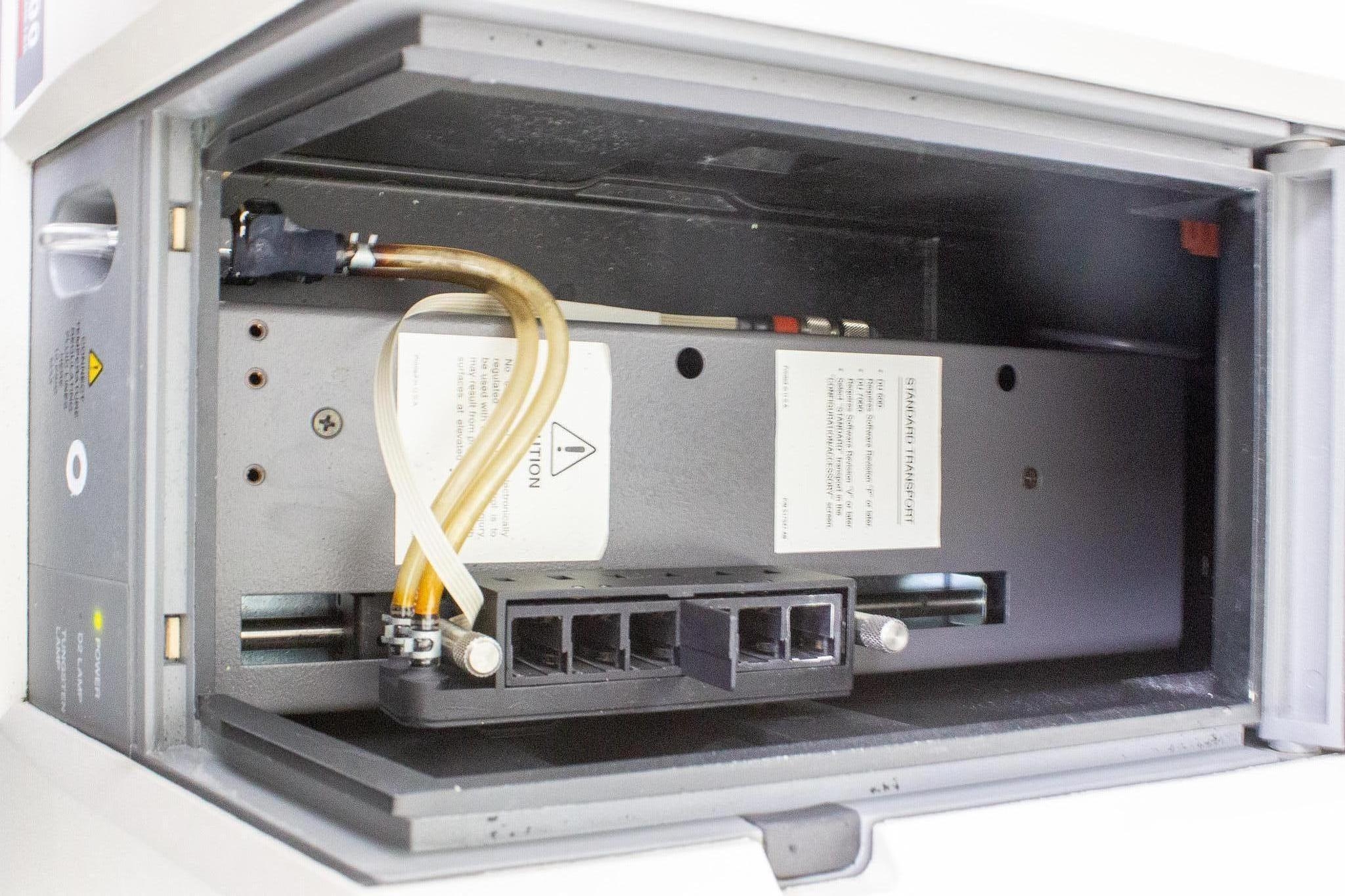 Beckman DU 800 UV-Vis Spectrophotometer PC-Controlled 6 Cell Holder 1.8nm