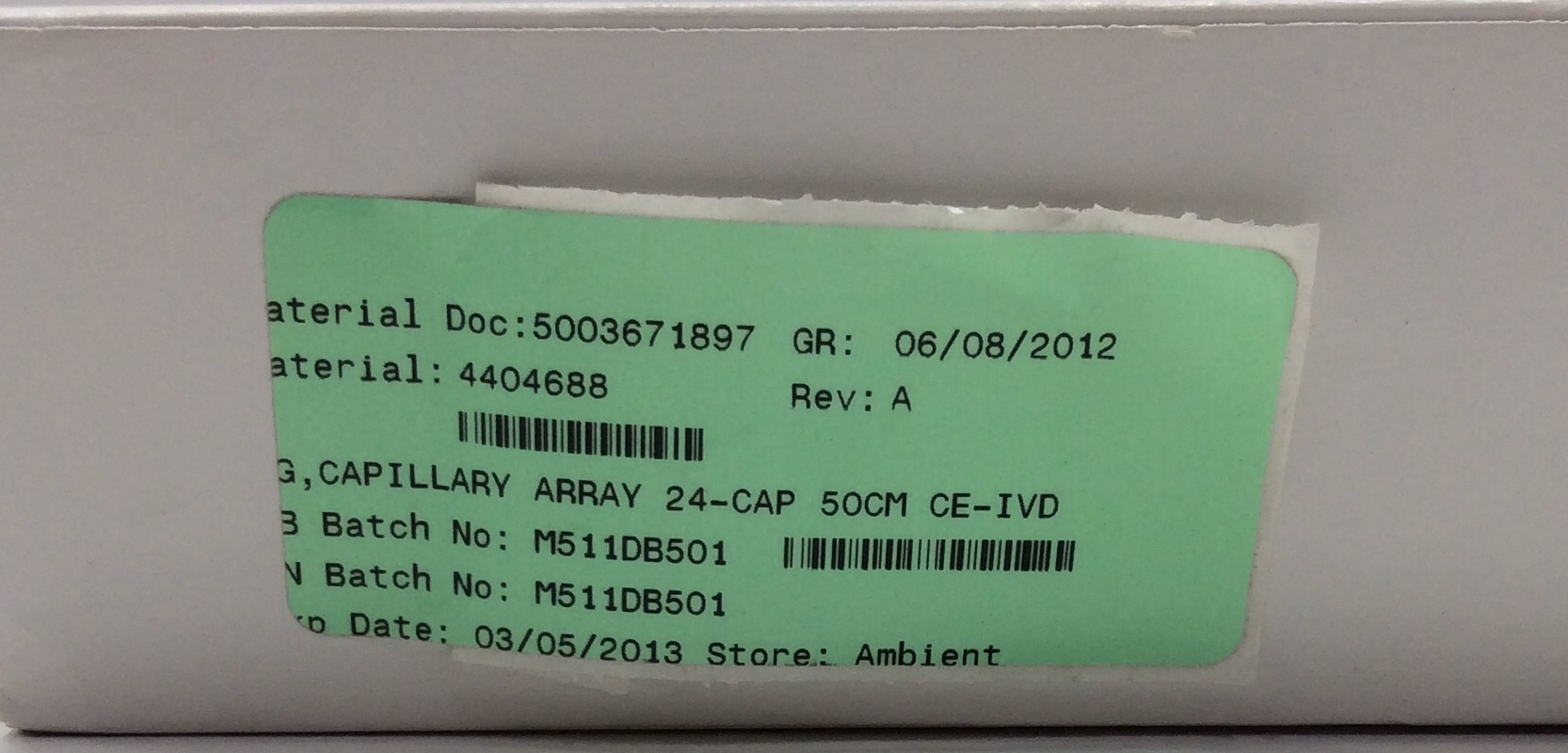 ABI 4404688 Capillary Array 50 cm for 3500xL Dx Genetic Analysis