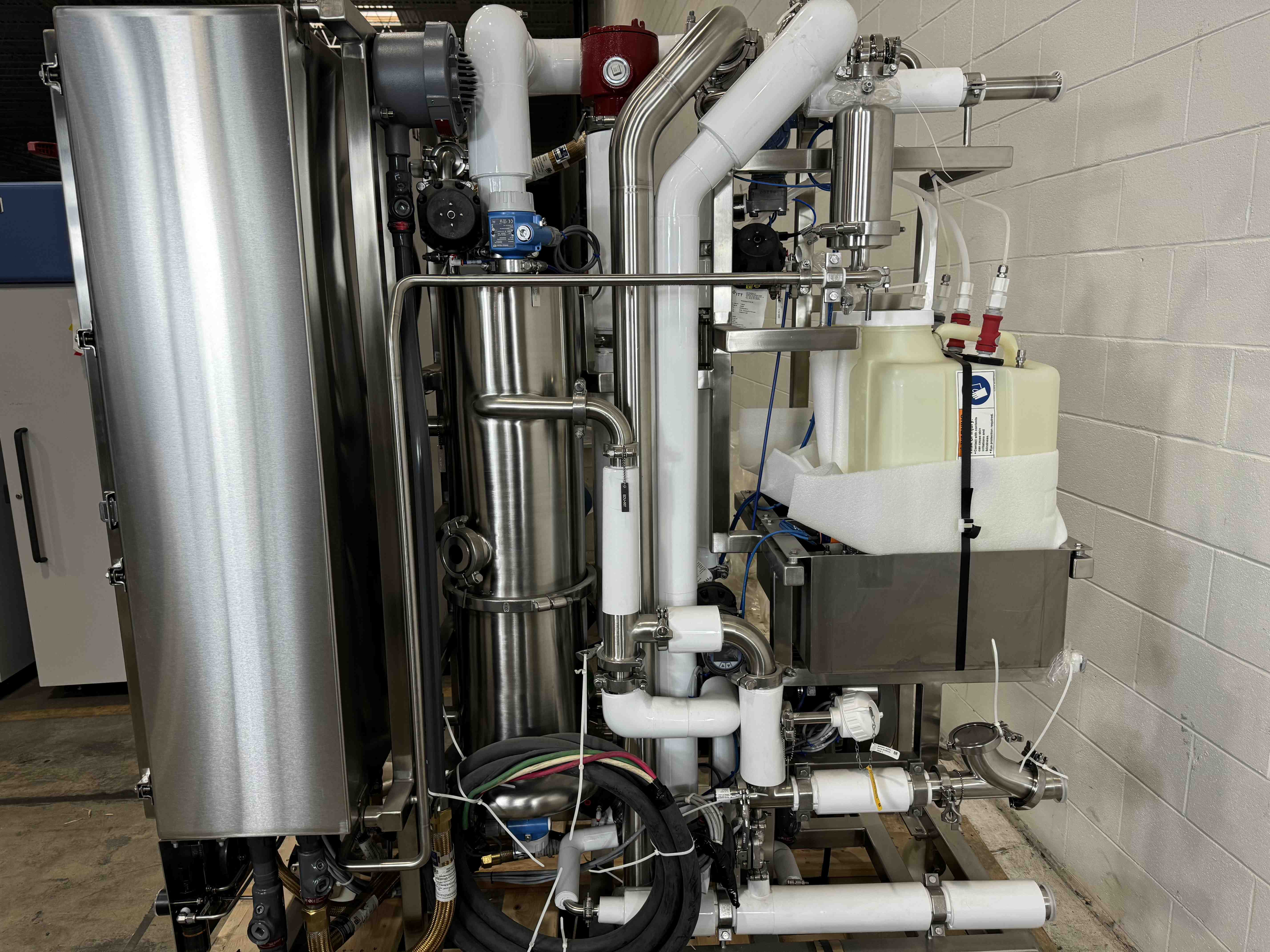 SANI-MATIC 1002-WPSA-CI Type Y/Z CIP System 15 Cu Ft for Sanitary Cleaning