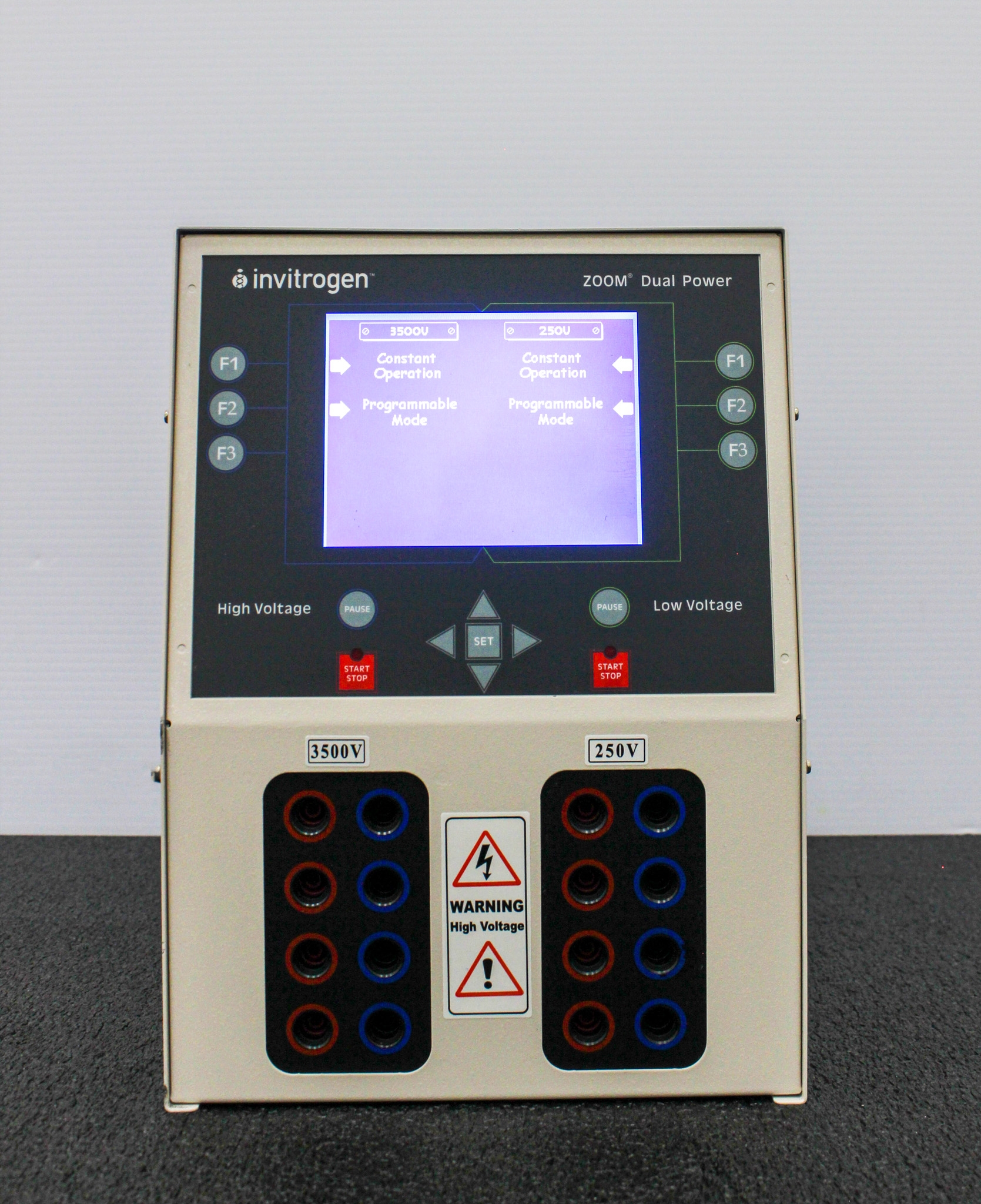 Invitrogen ZP10001 Dual Power Supply Electrophoresis High/Low Voltage