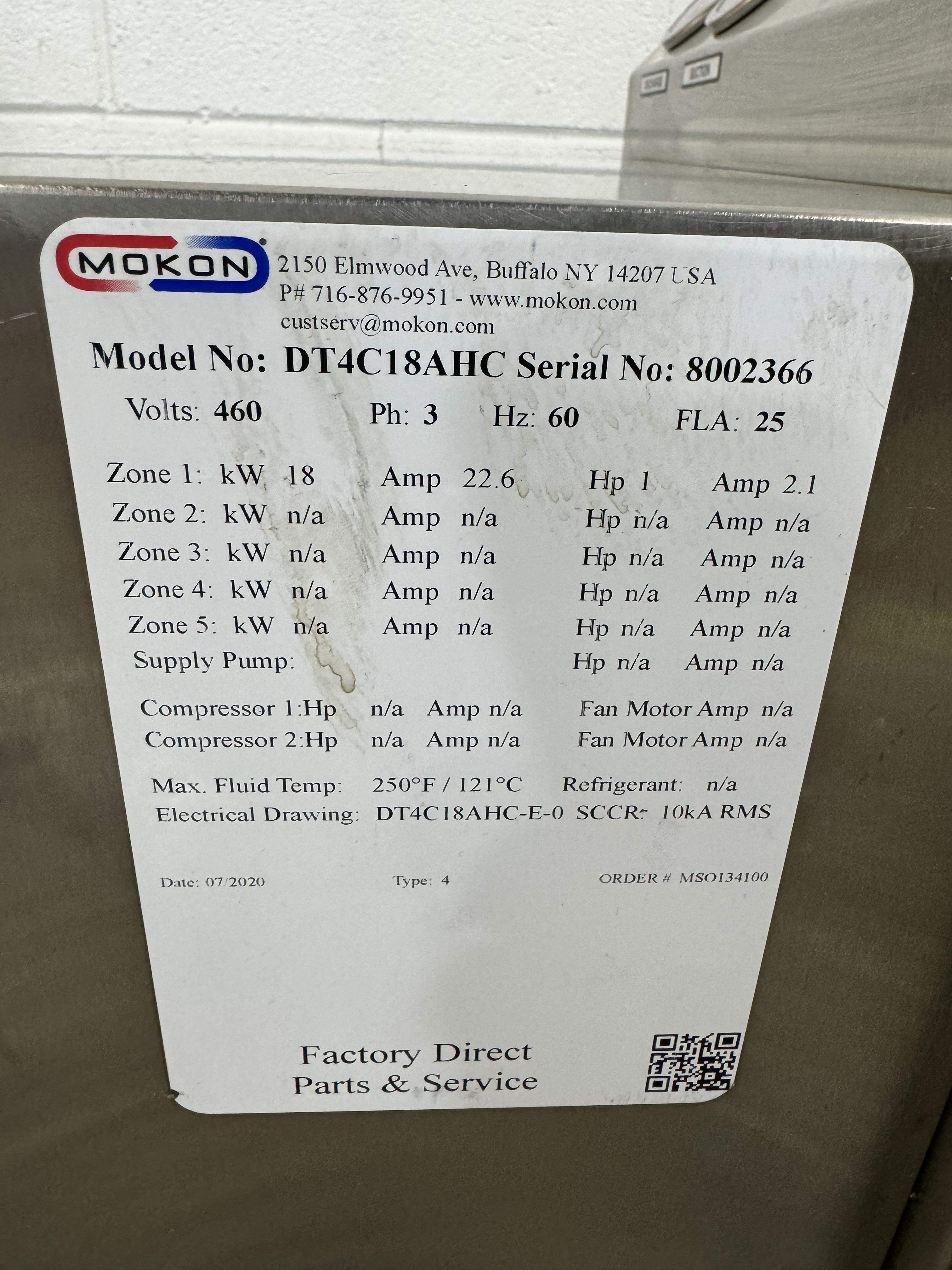 Mokon DT4C18AHC Circulating Water Temperature Control System, Stainless Steel