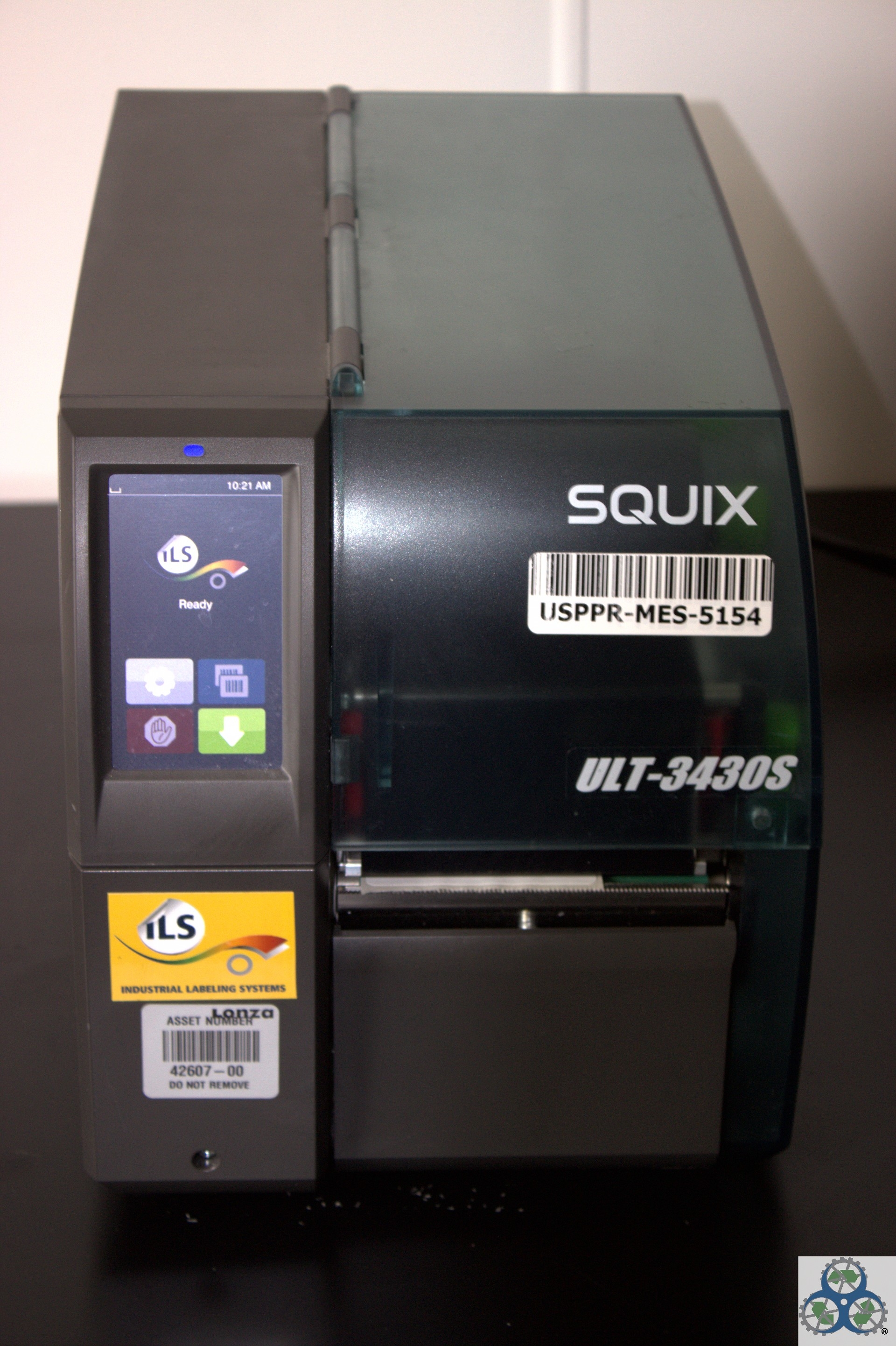 Squix 34306 Label Printer Efficient High-Speed Processing 120V 60Hz Used