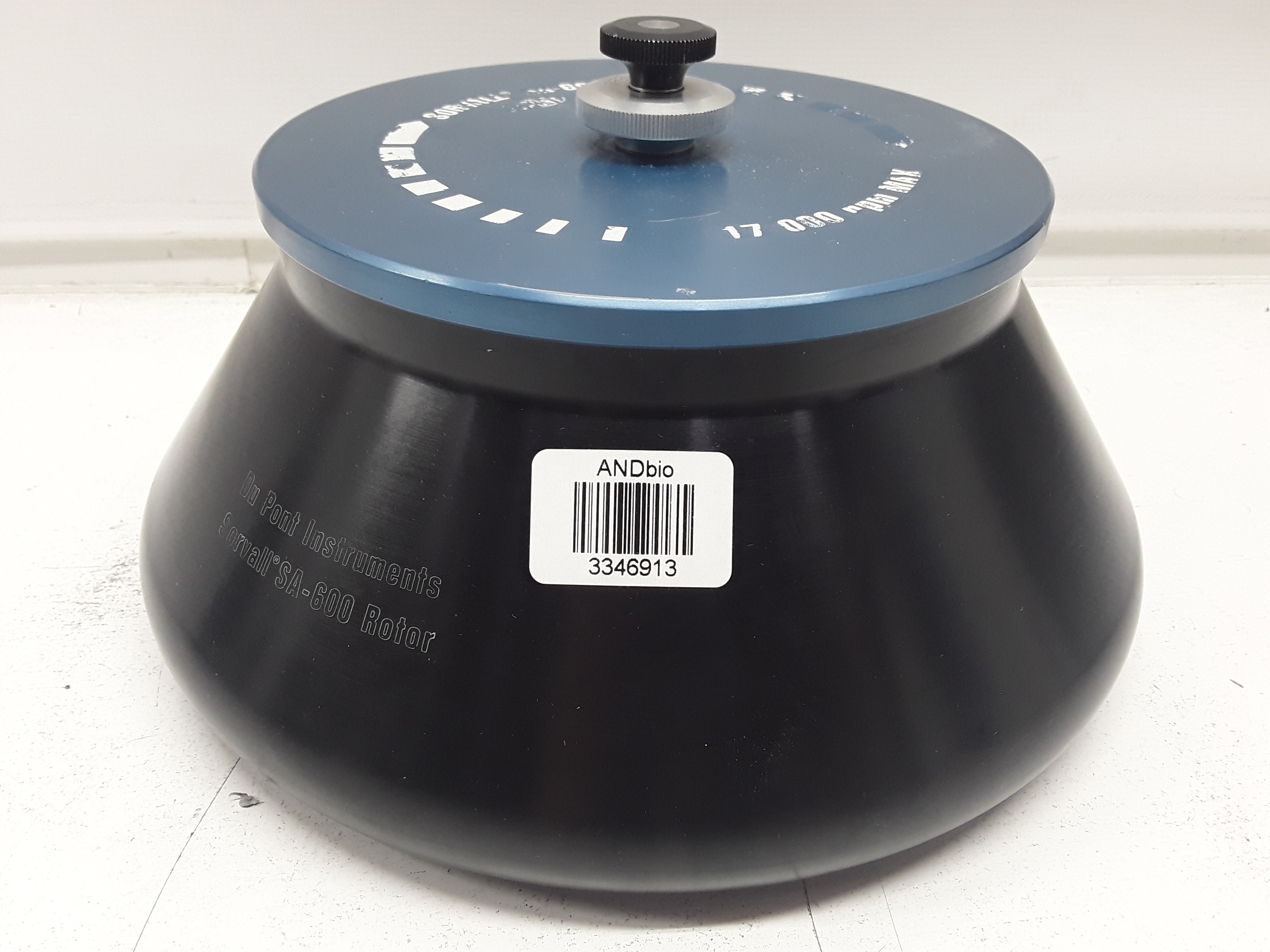 Du Pont Sorvall SA-600 Rotor 16500 RPM 12-Place For Superspeed Centrifuge