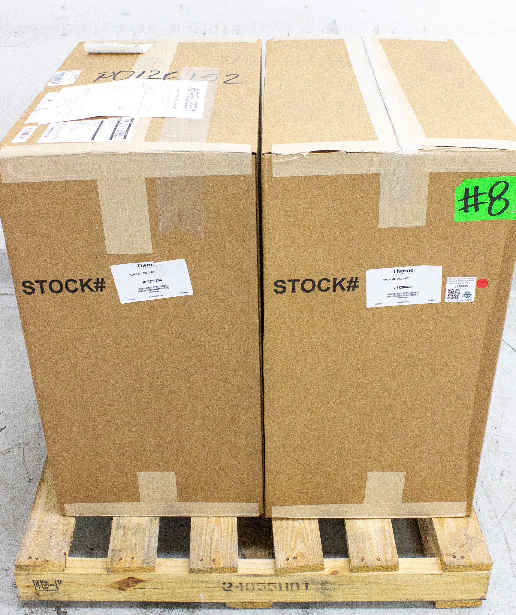 Thermo RSK300SD4 Shelf Kit Ultra Low Temp Freezer Accessory Stainless Material