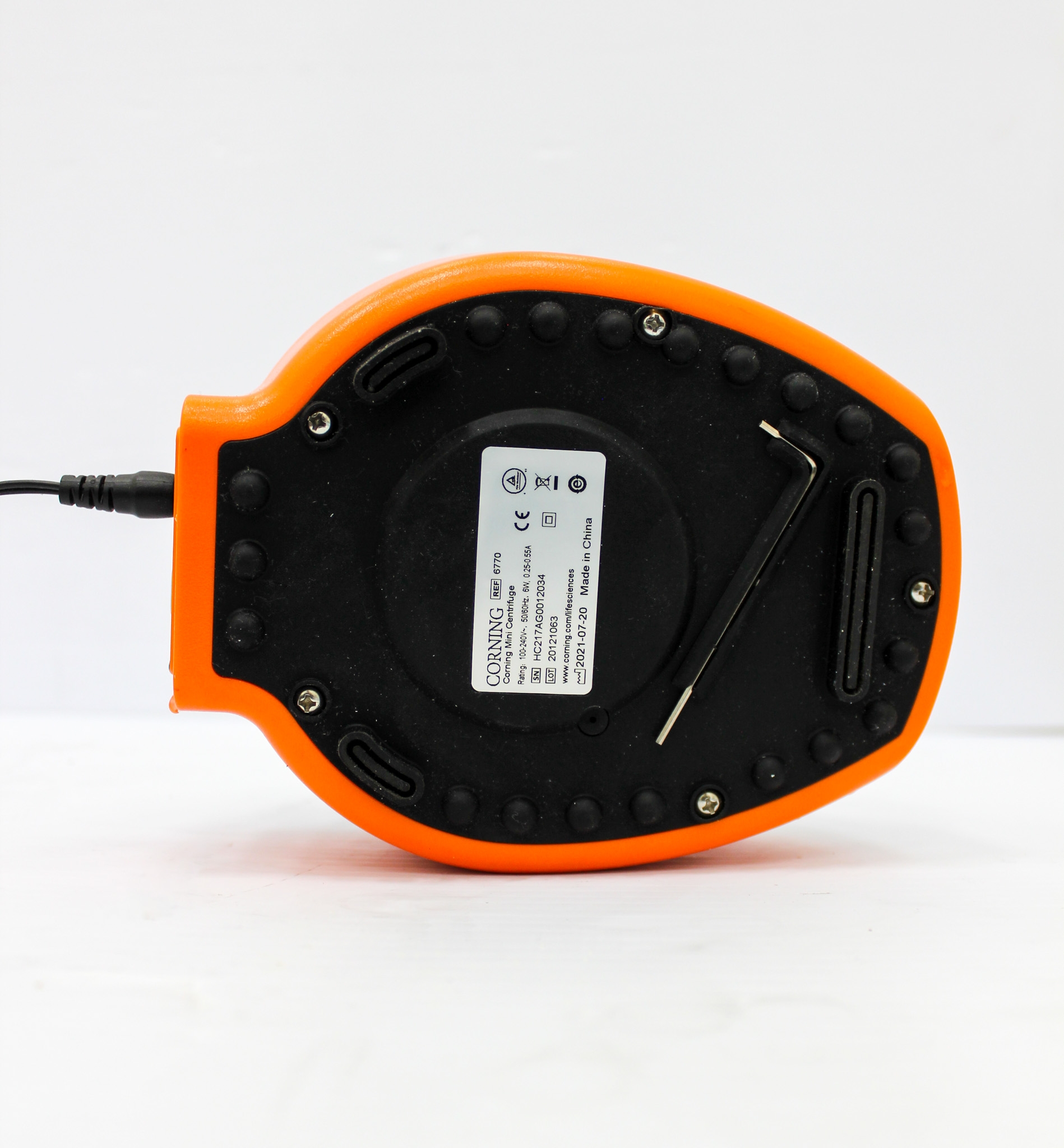 Corning 6770 Microcentrifuge Benchtop 6000 RPM Lab Sample Spin Drill