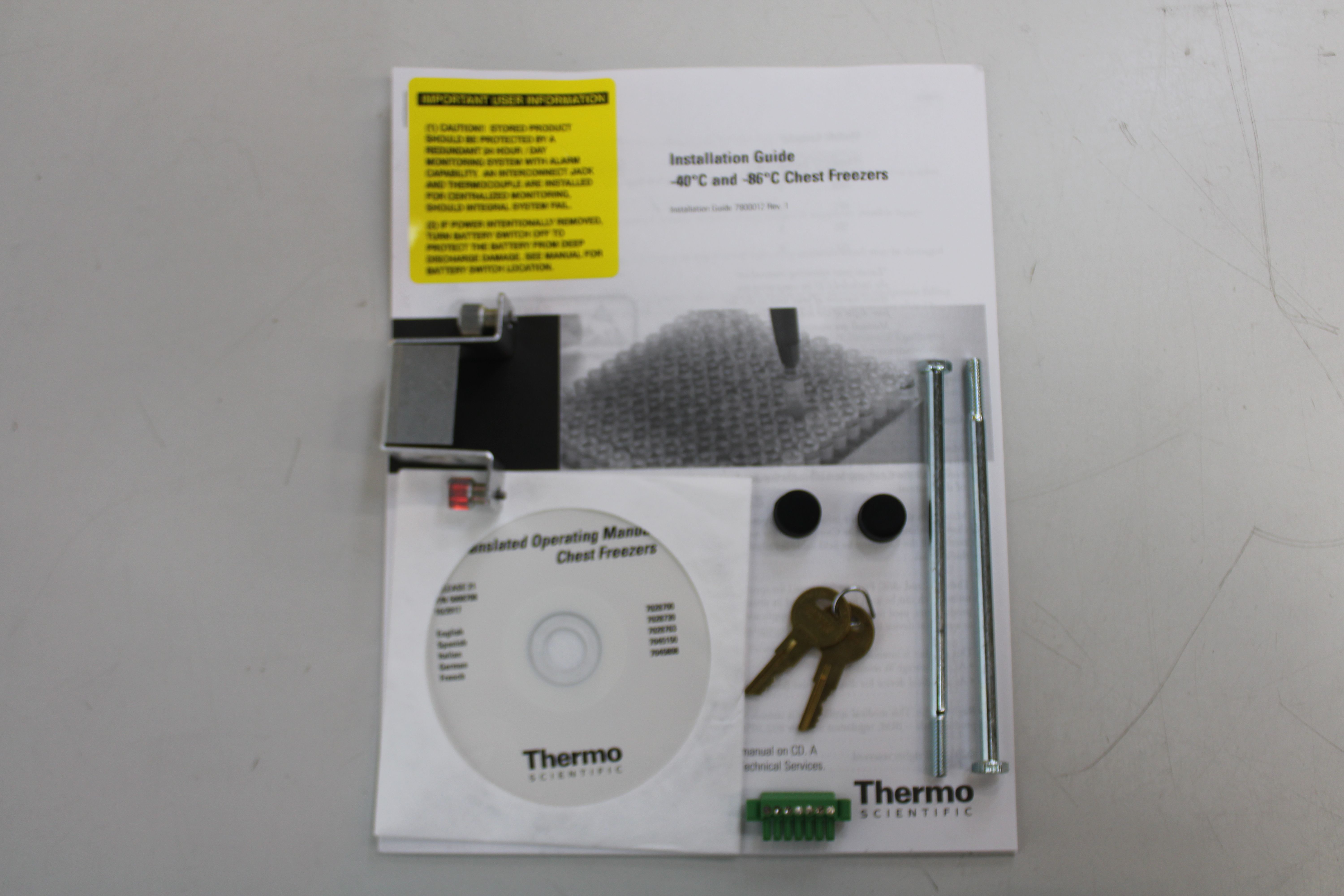 Thermo Scientific ULT2050-10-V Ultra Low Temperature Freezer 566L -40C