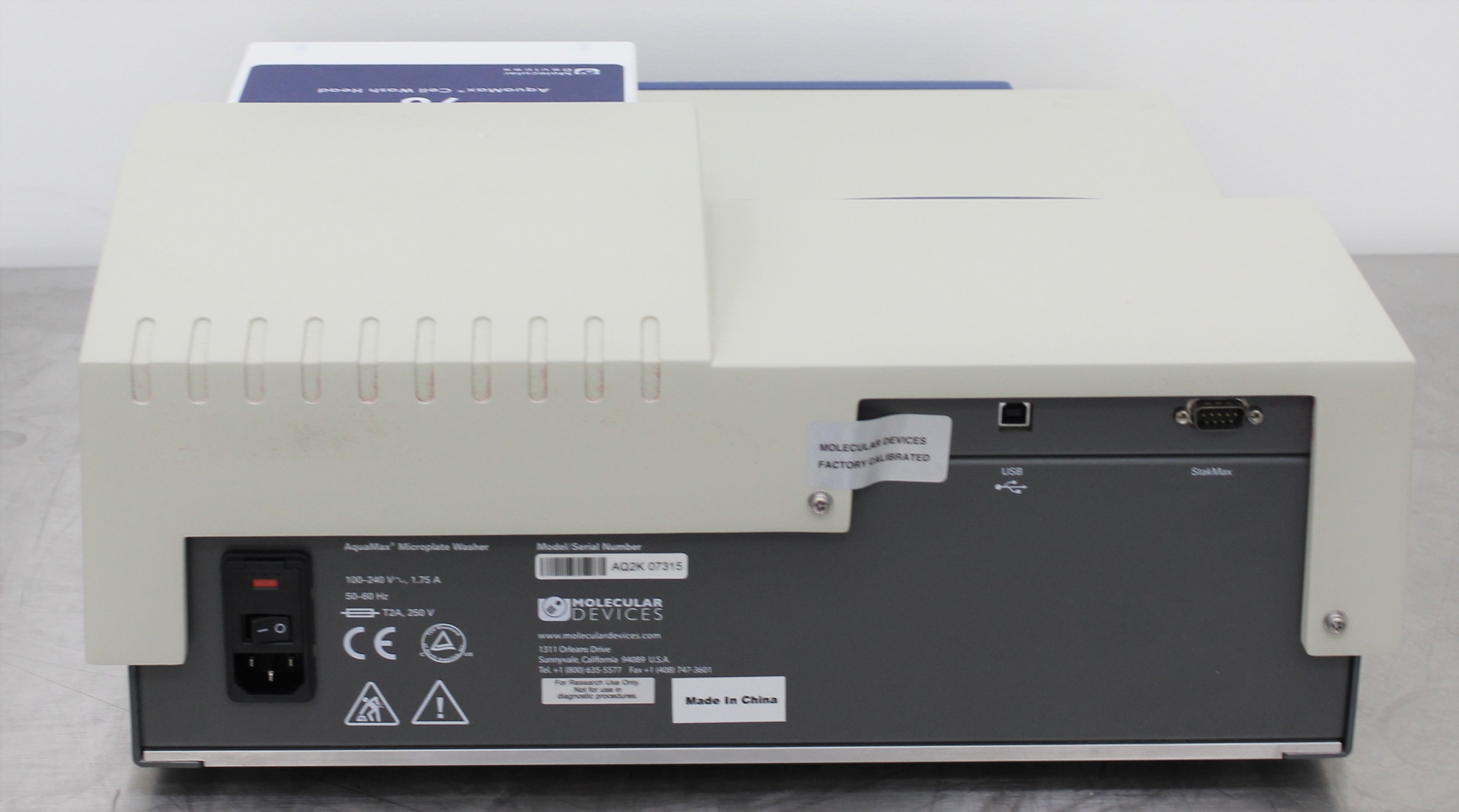 Molecular AquaMax 2000 Plate Washer 96/384 Well VG Used No Computer