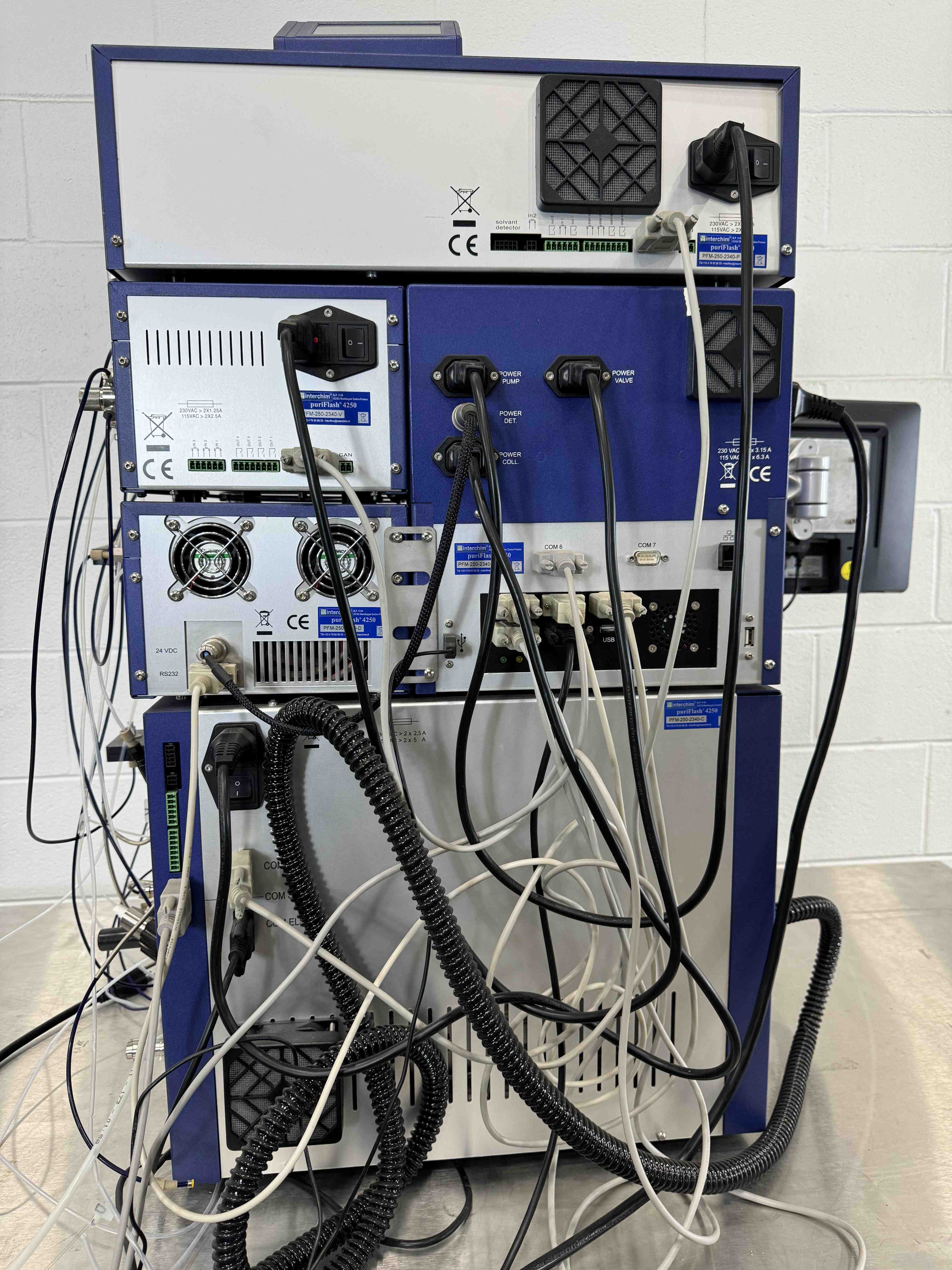 Novasep PuriFlash 4250 Chromatography System ELSD Detector, 120V Used