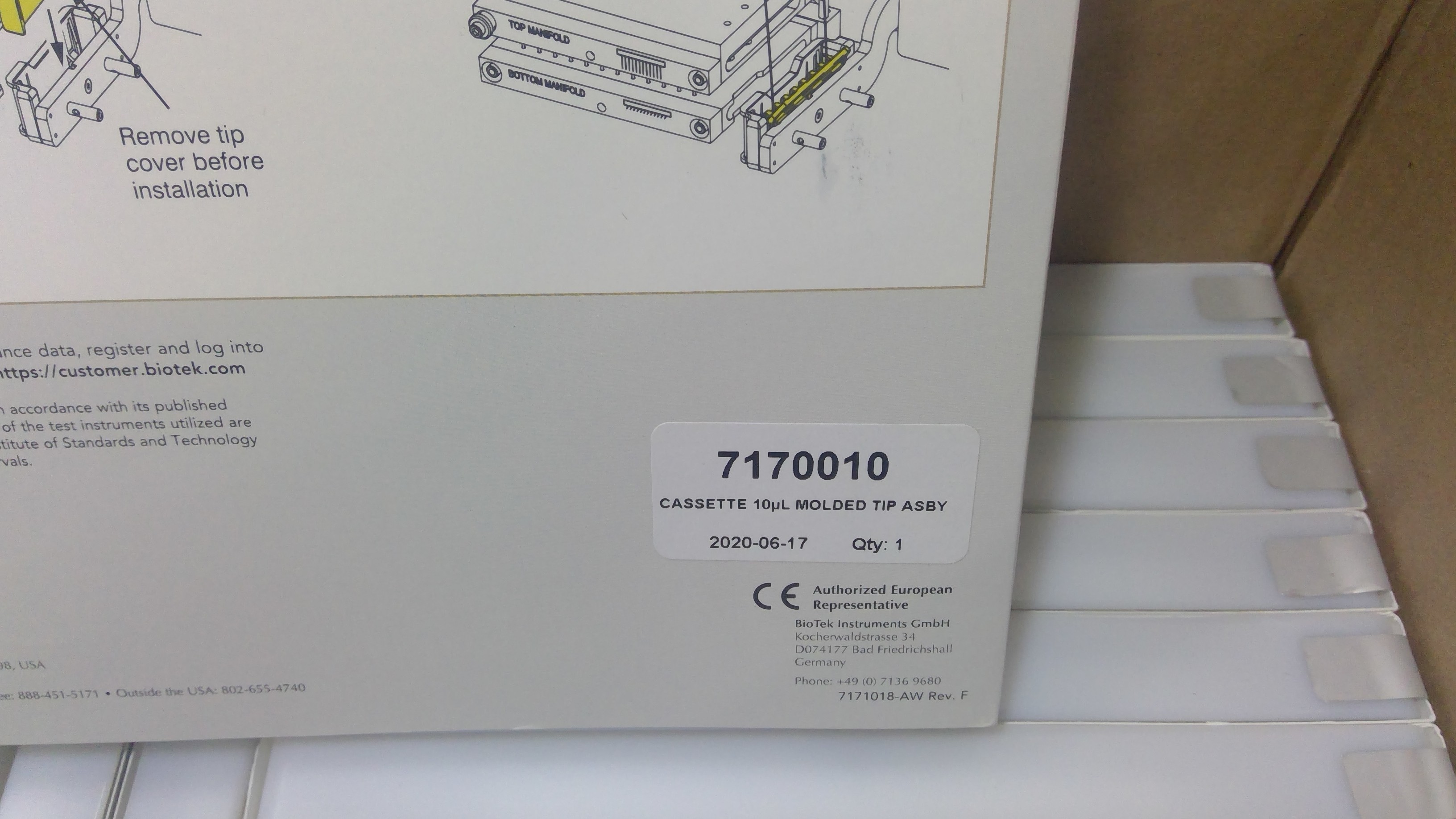 Bio-Tek 7170011/7170010 Cassette Peristaltic Pump 5-3000L Capacity