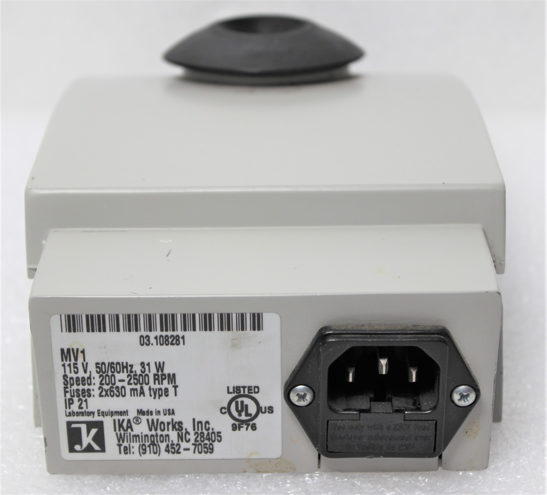 VWR Mini Vortexer MV 1 Small Benchtop Equipment Mixing 2500 RPM Used