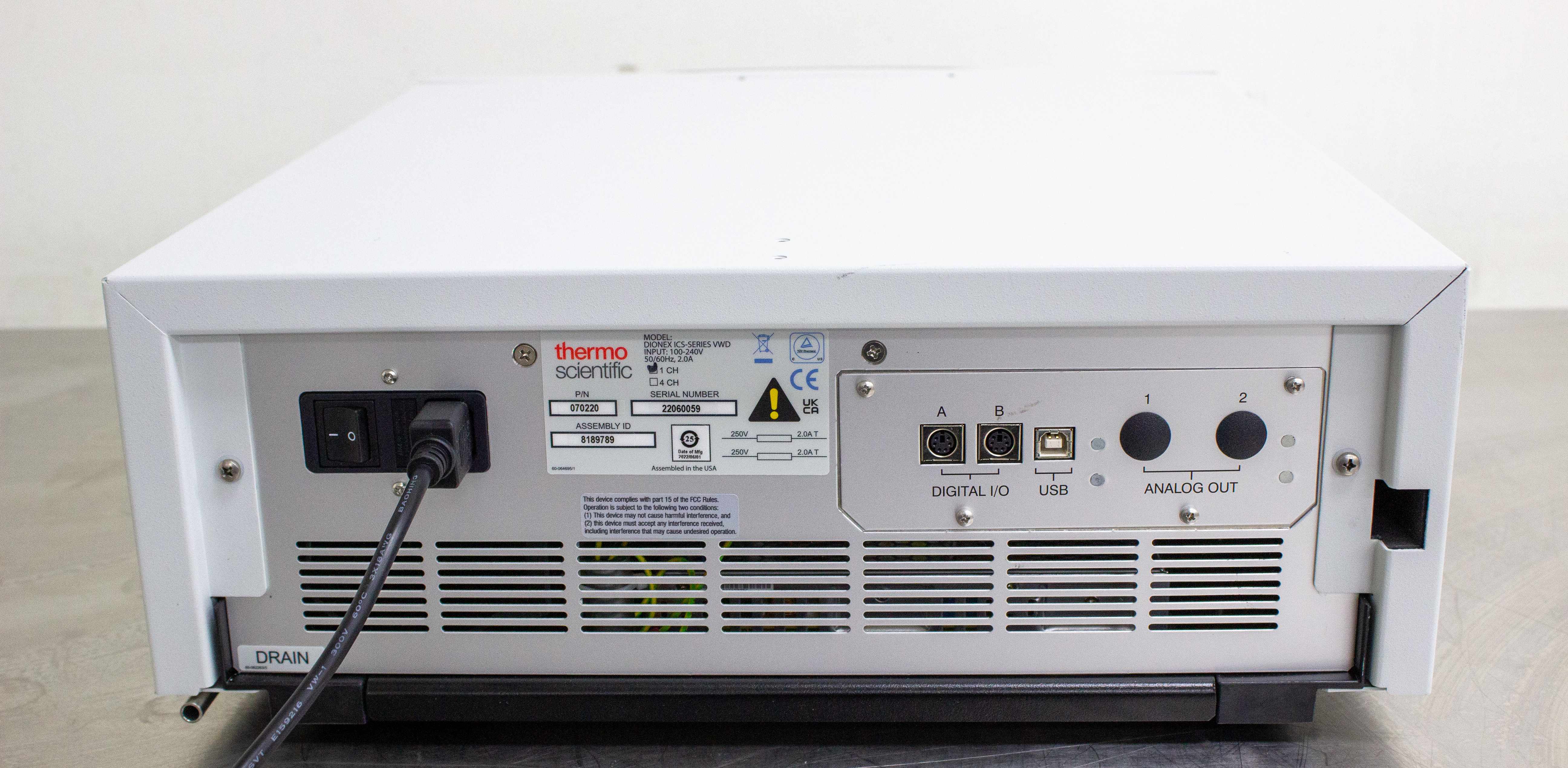 Thermo Dionex ICS-Series VWD Detector for Ion Chromatography Analysis