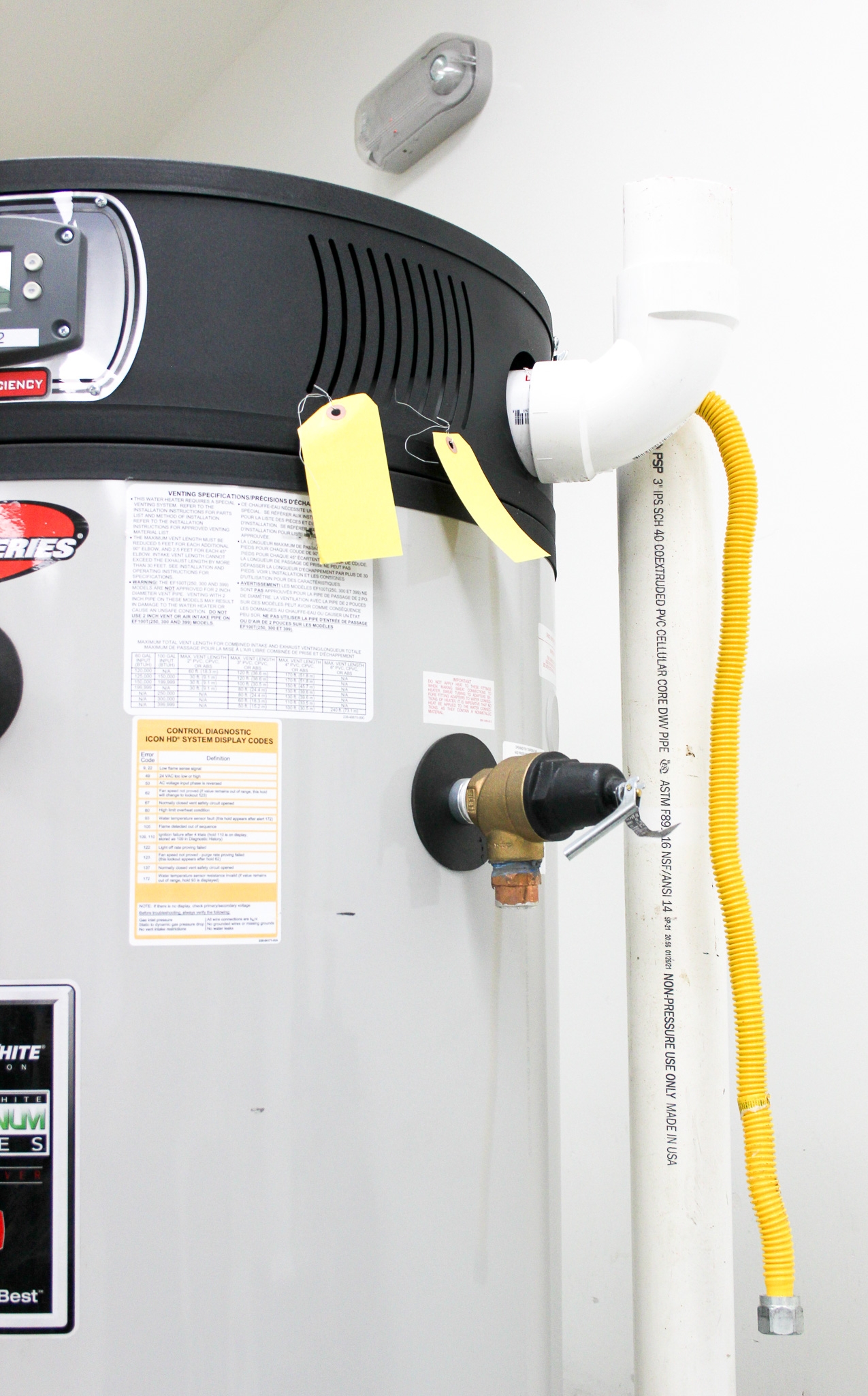Bradford White EF100T300E3NA2 Commercial Gas Water Heater