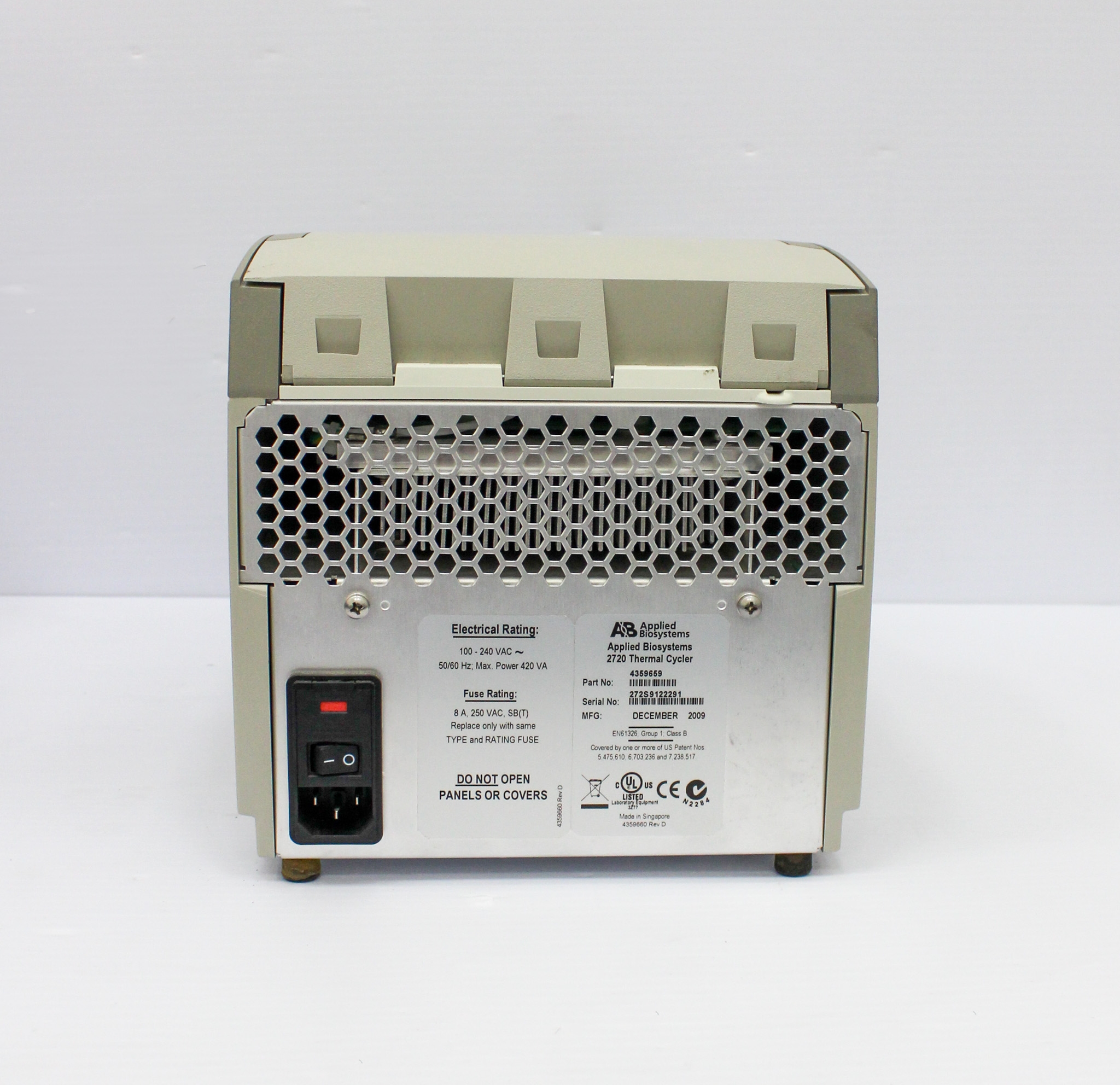 ABI Applied Model 2700 PCR Thermal Cycler Used Compact Space Saver 120V