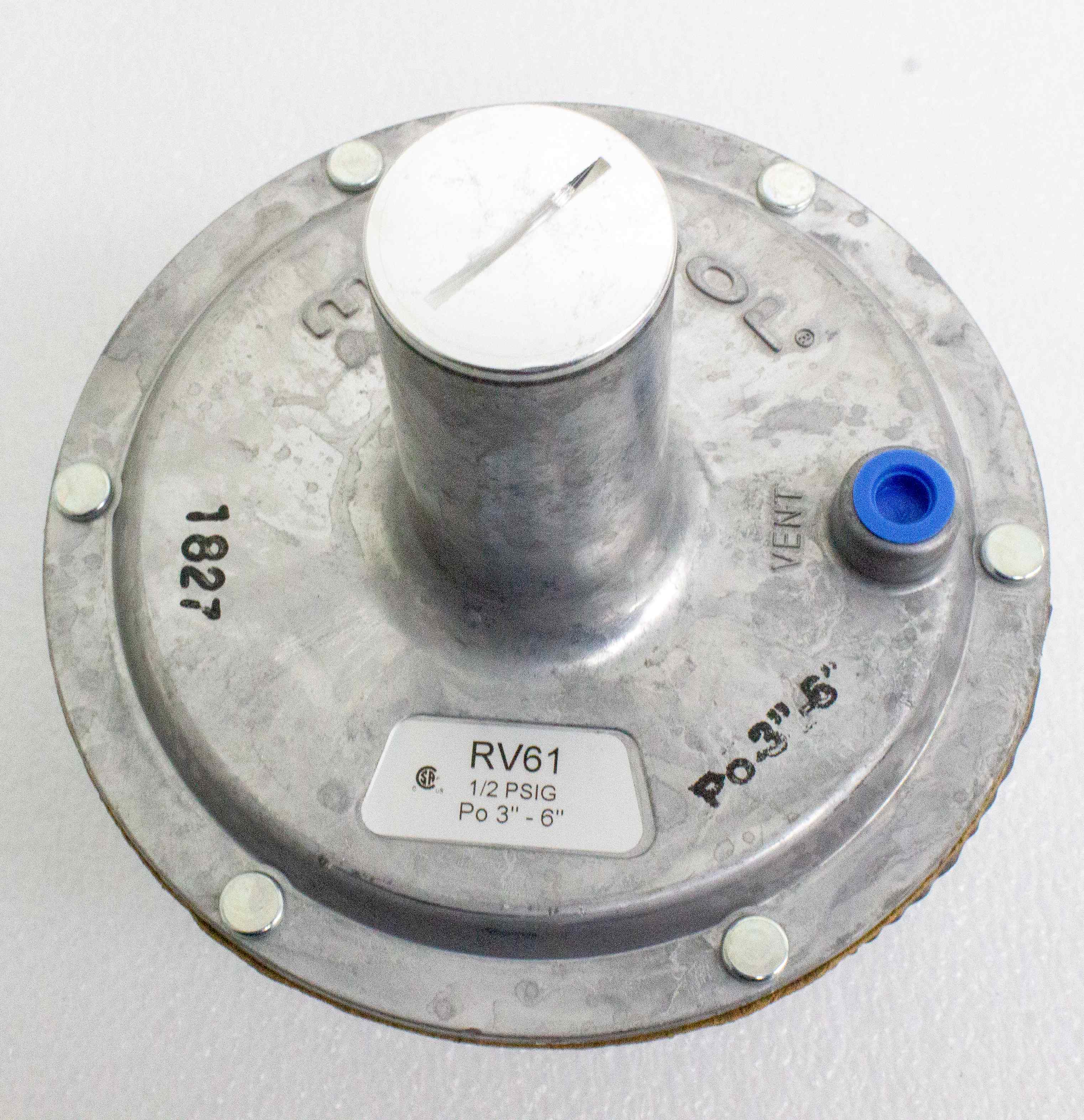 Maxitrol RV61 Gas Pressure Regulator for Fuel & Noncorrosive Gases