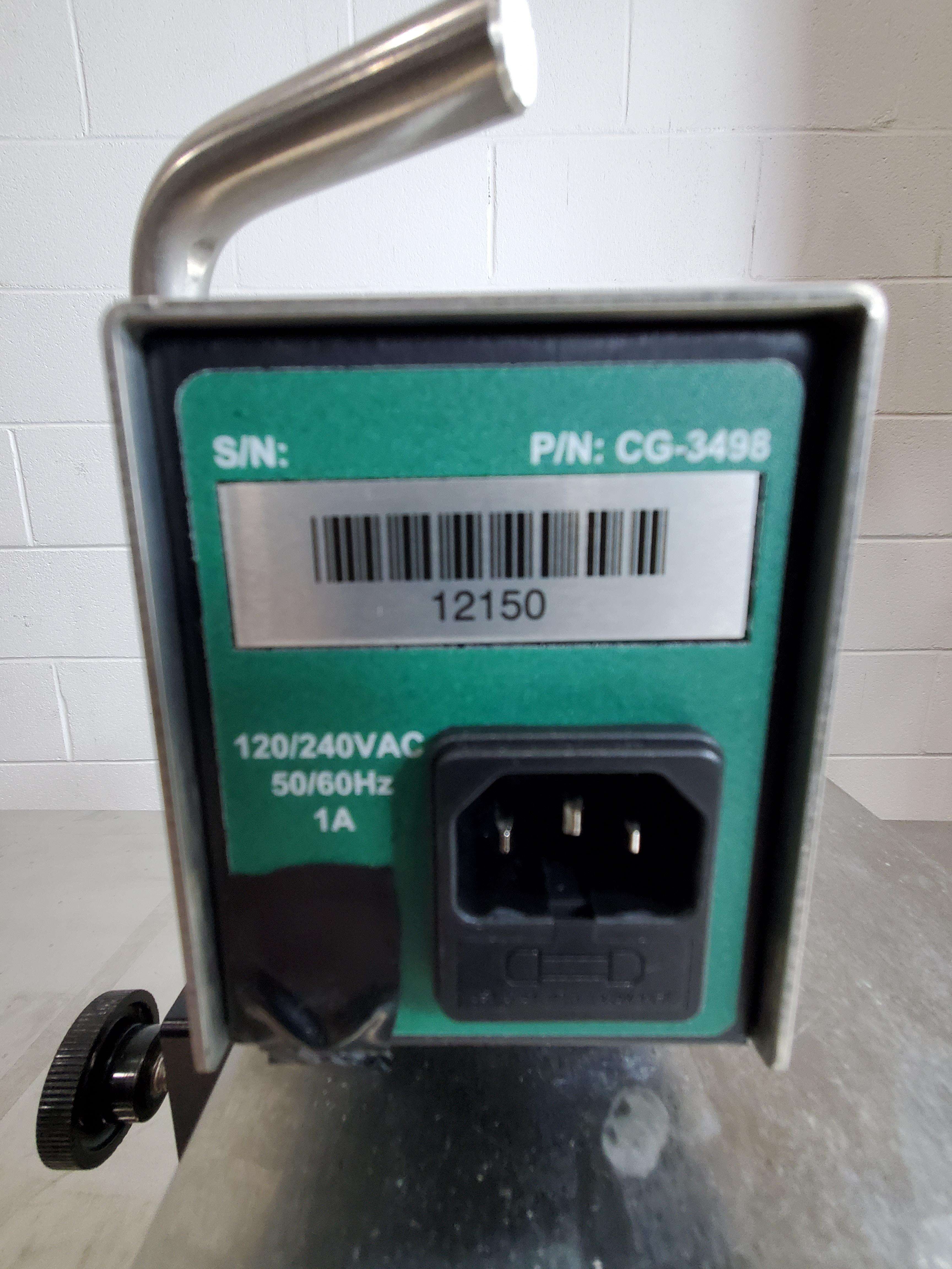 Chemglass CG-2033 Motor Controller CG-3498 Temp Monitor Lab Controller