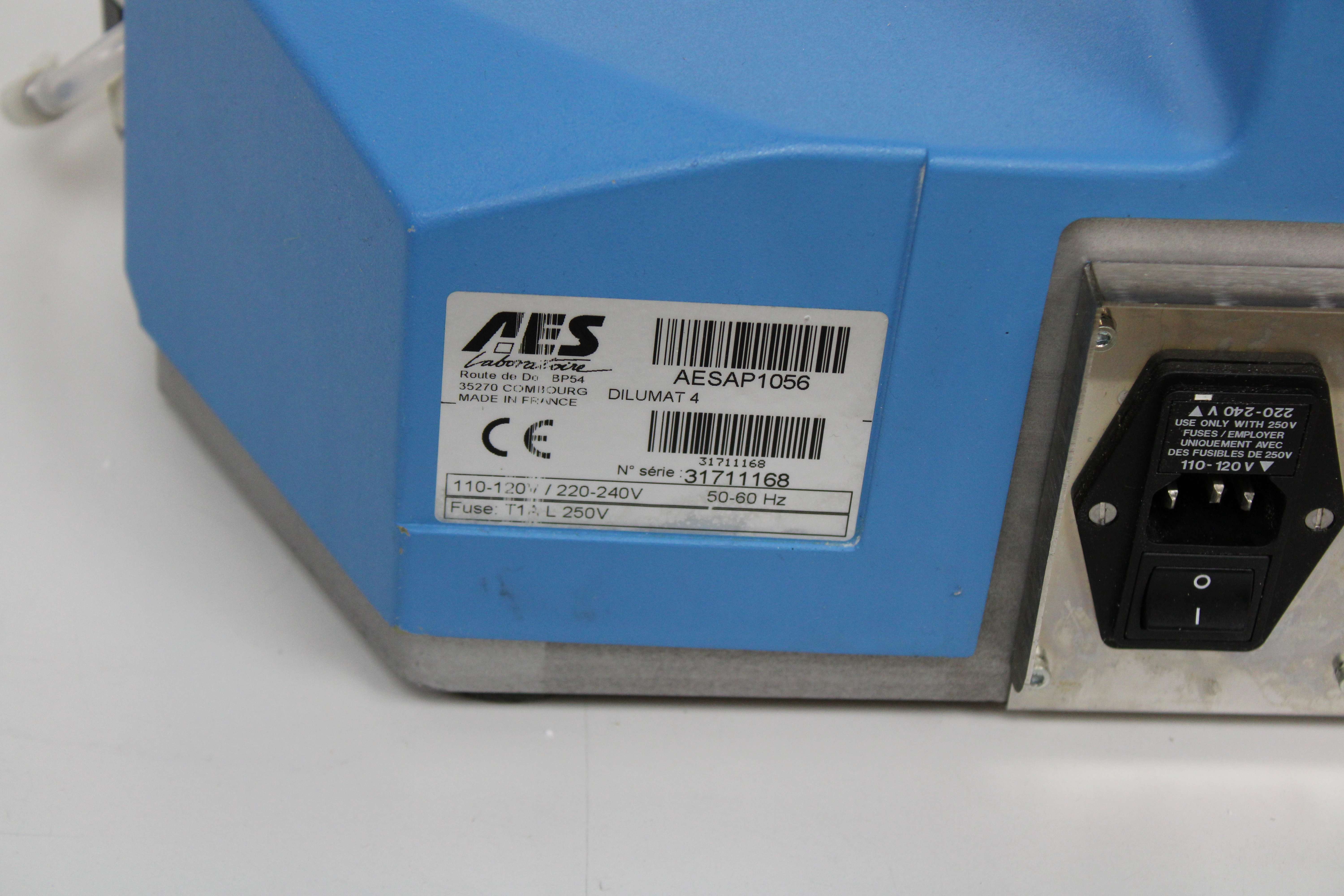 AES Dilumat 4 Diluter Automates Weighing and Dilution in Labs