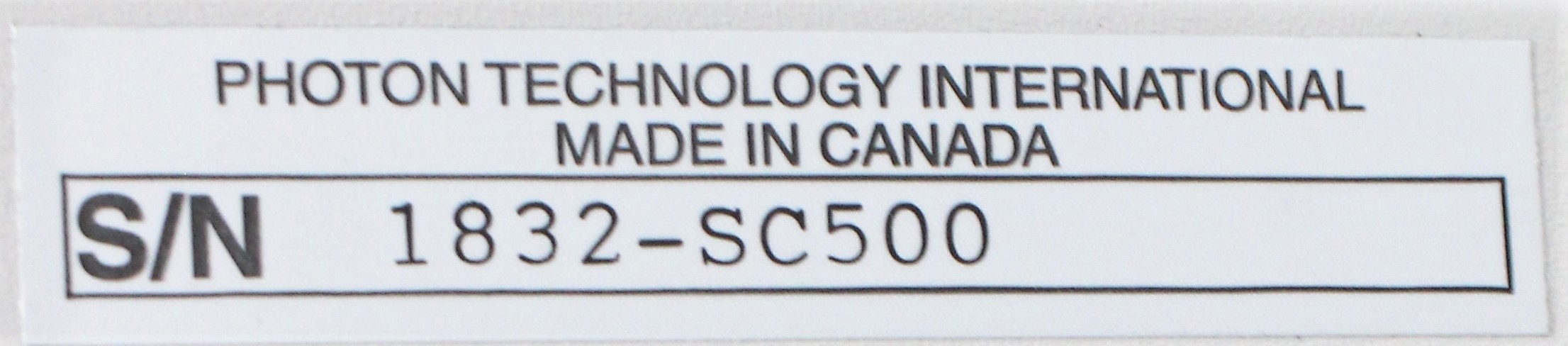 Photon SC500 Controller Laser Shutter Dual Modes Indicator Compact Used