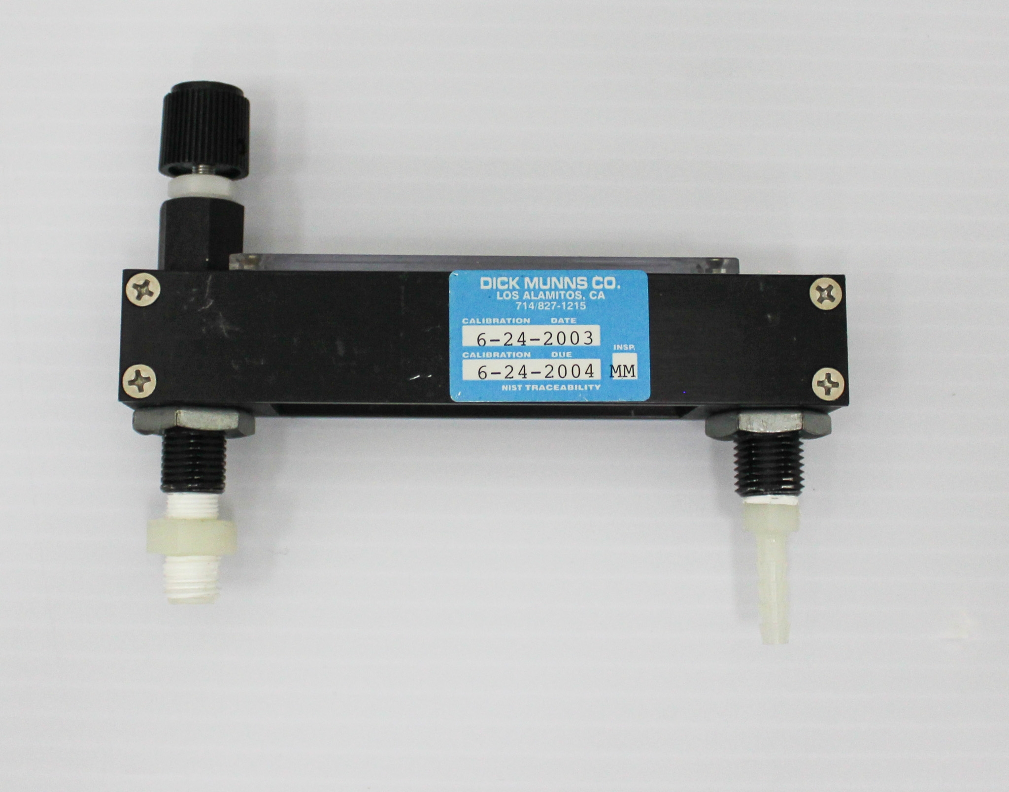 Applikon Flow Console 36038 System 1 Gas Flow Regulator for Reactors