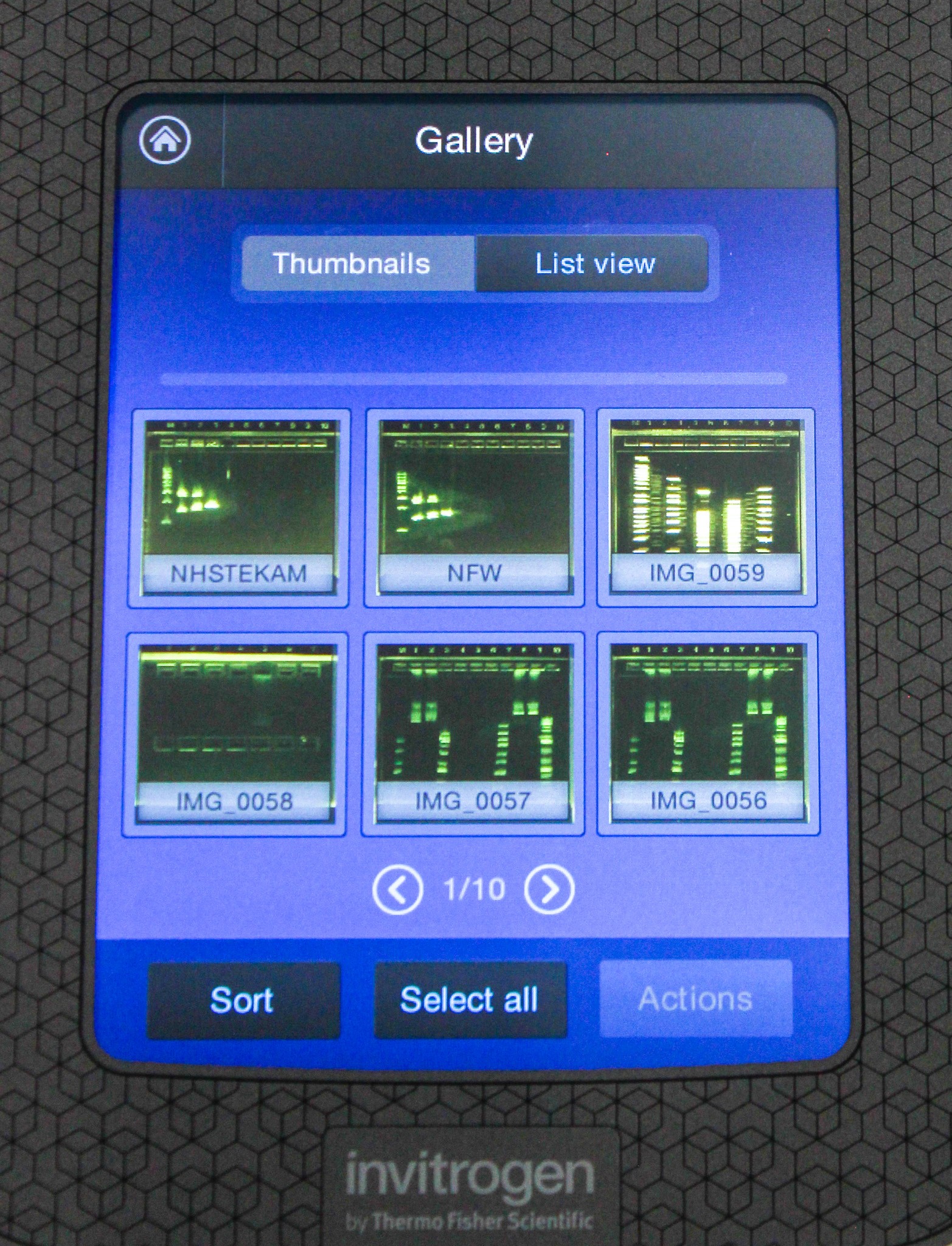 Thermo G8200 E-Gel Camera Imaging High-Resolution For Agarose Gel Capture