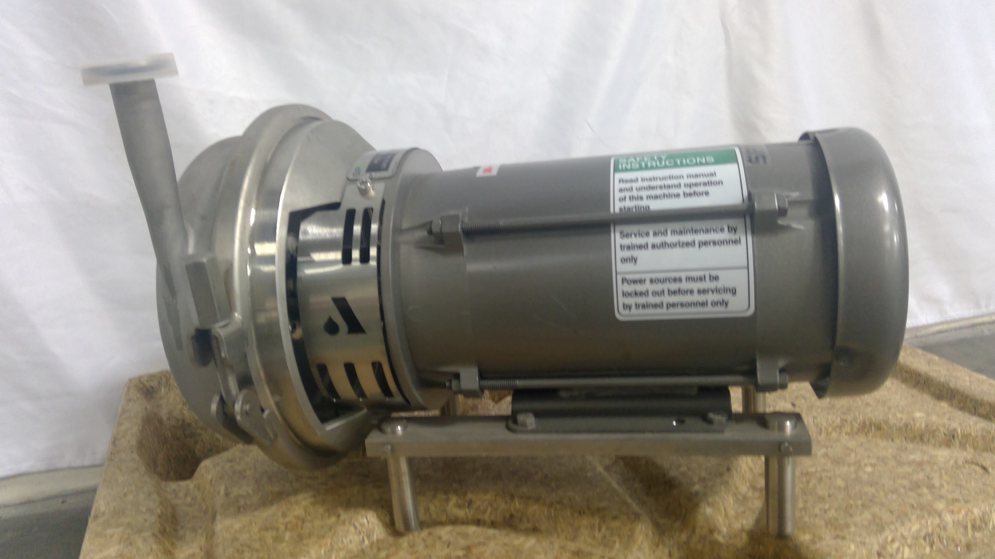 SPX W+ 50/8 Centrifugal Pump, High Efficiency, Low Vibration, Used