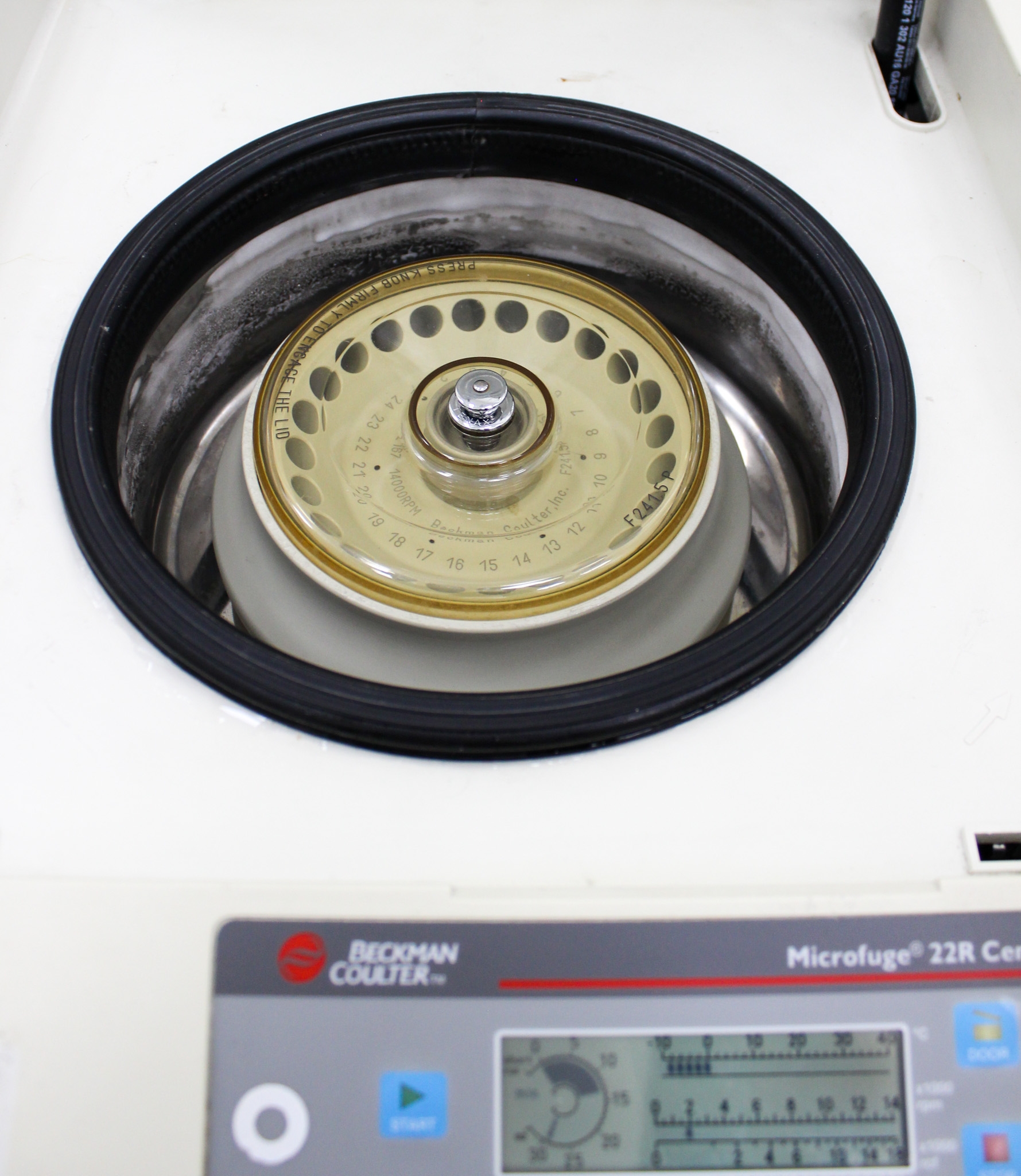 Beckman Coulter Microfuge 22R Benchtop Centrifuge -10 to 40C 14000RPM