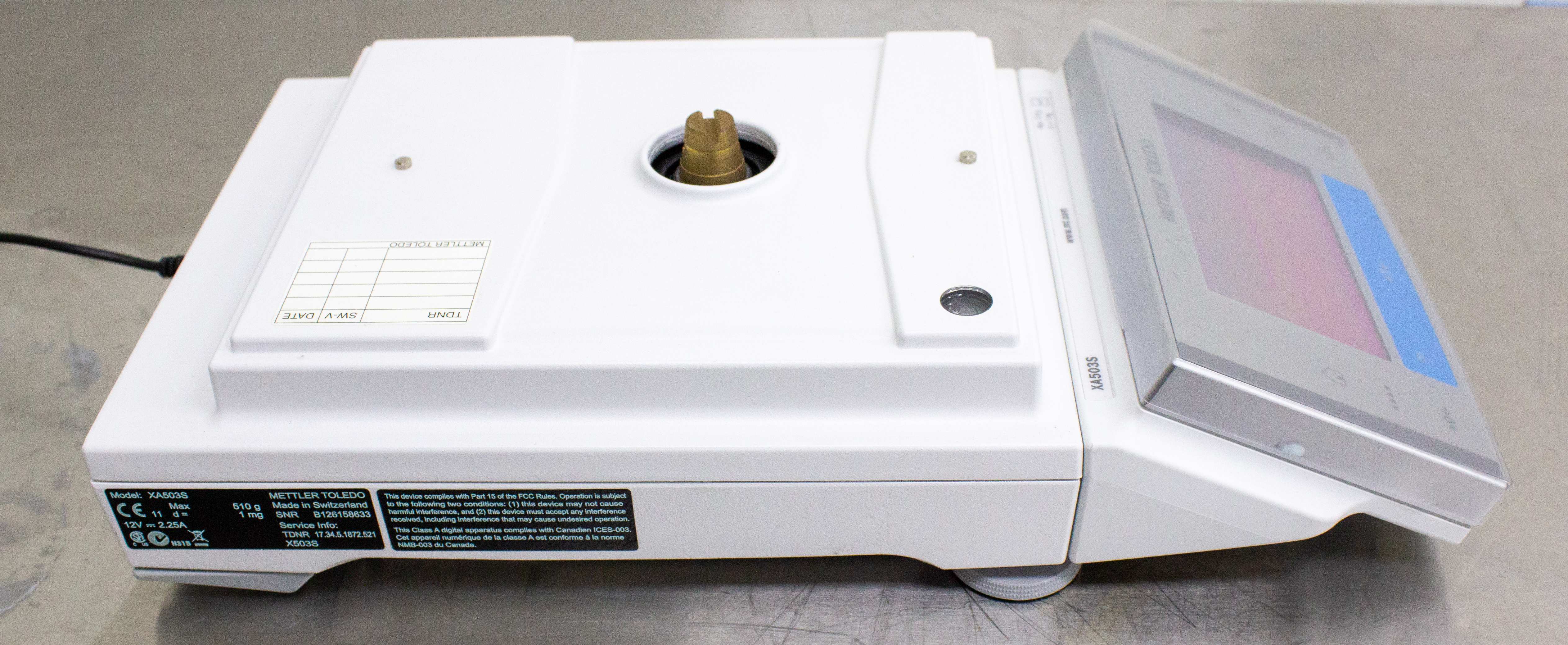 Mettler-Toledo XE503S Salvage Precision Balance with Functioning Base For Parts