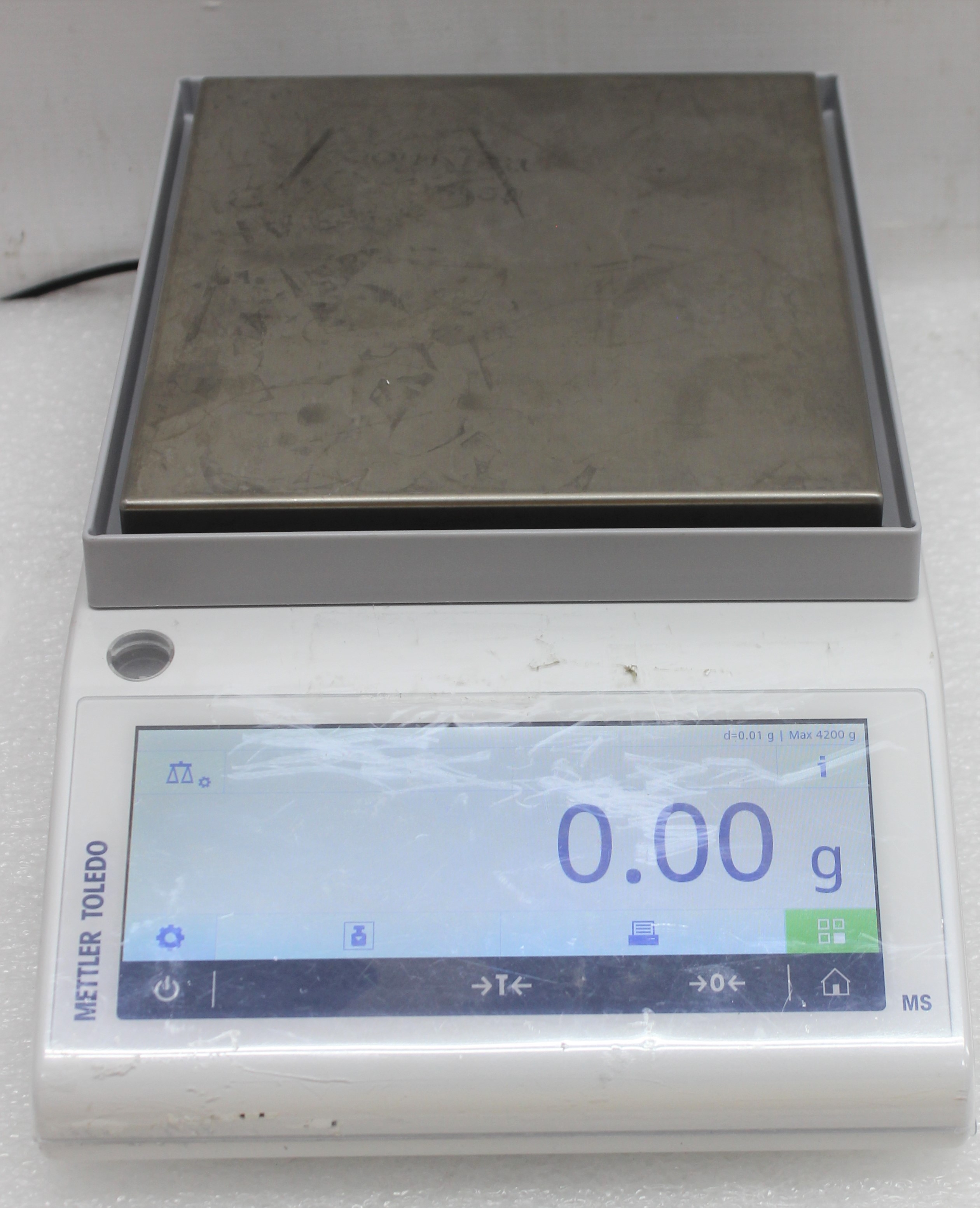 Mettler Toledo MS4002TS Balance Precision High-Capacity 4200g Used Turnkey