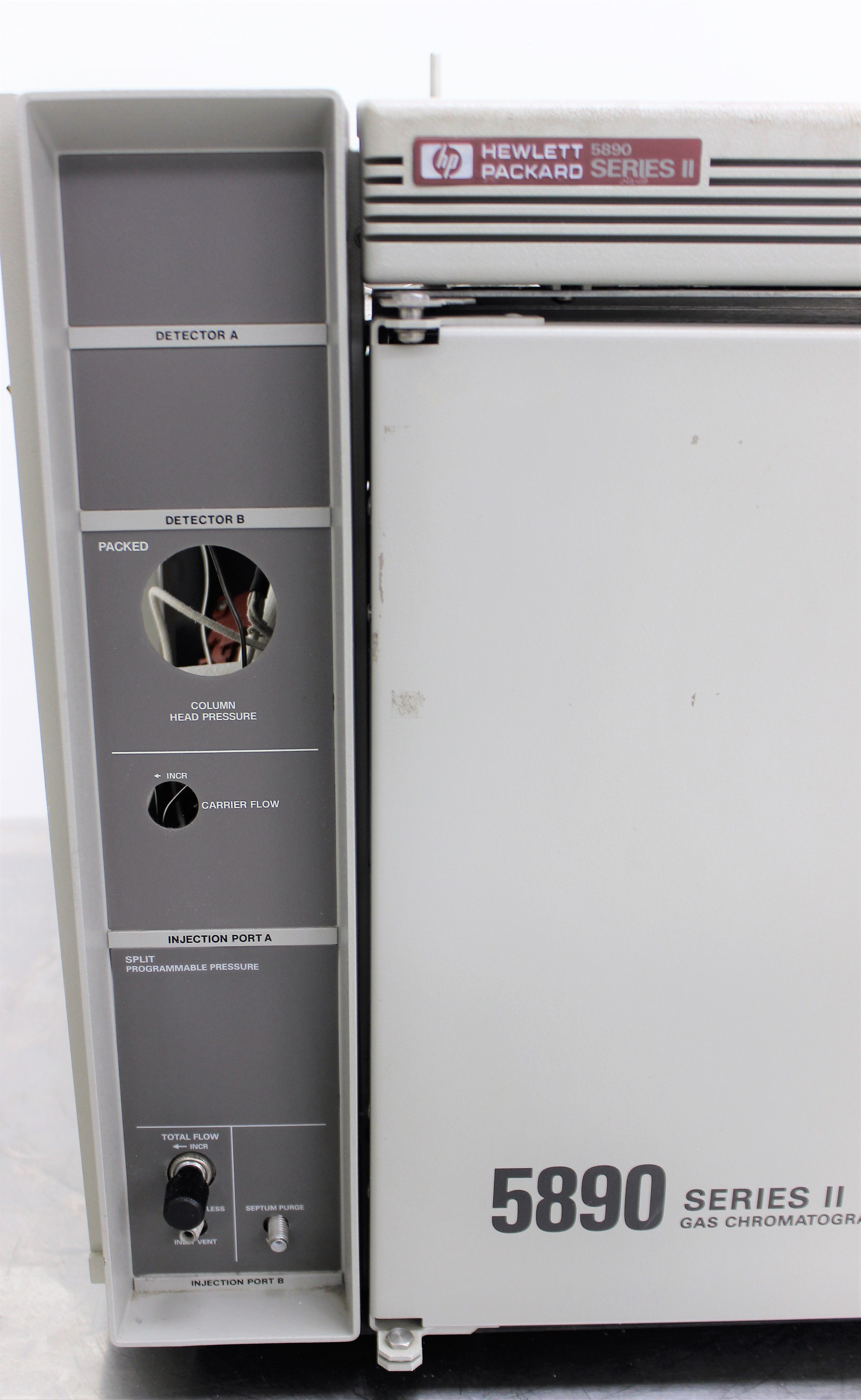 Hewlett Packard 5890 Series II GC System with 5 Inlets 6 Detectors AS-IS