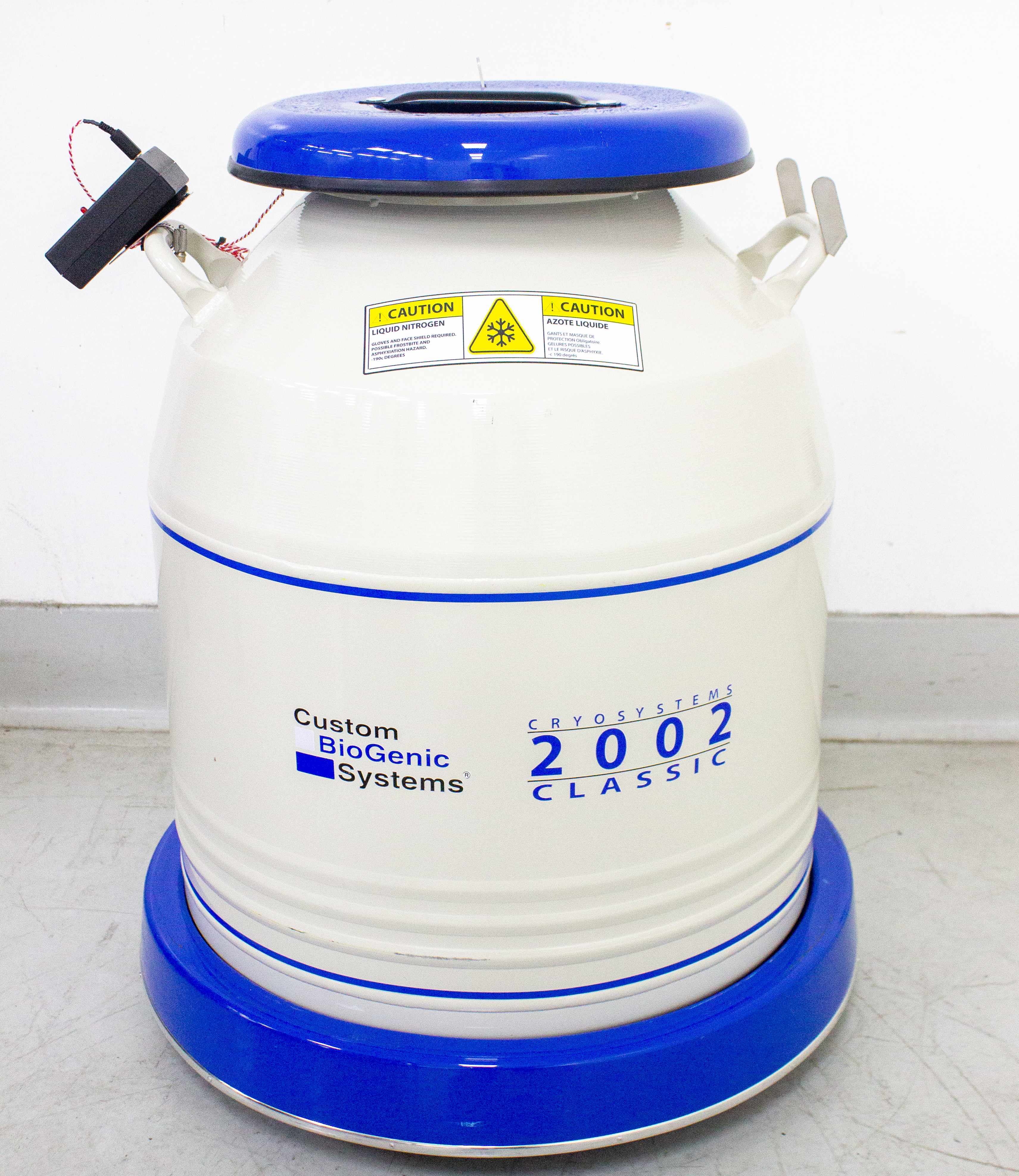 Custom CB202 Cryopreservation Storage System 71L Manual Fill LN2 Temp