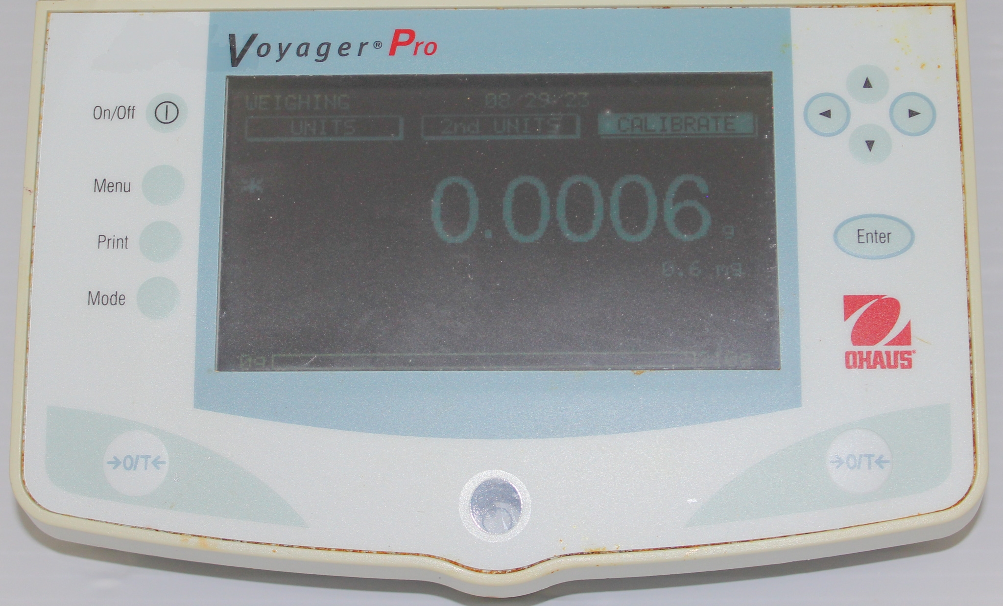 Ohaus VP214CN Analytical Balance 210g Capacity with RS232 Communication