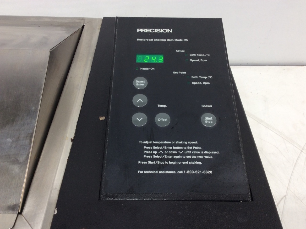 Precision Scientific Water Bath Model 25 – High-Performance Bath, 99.9°C