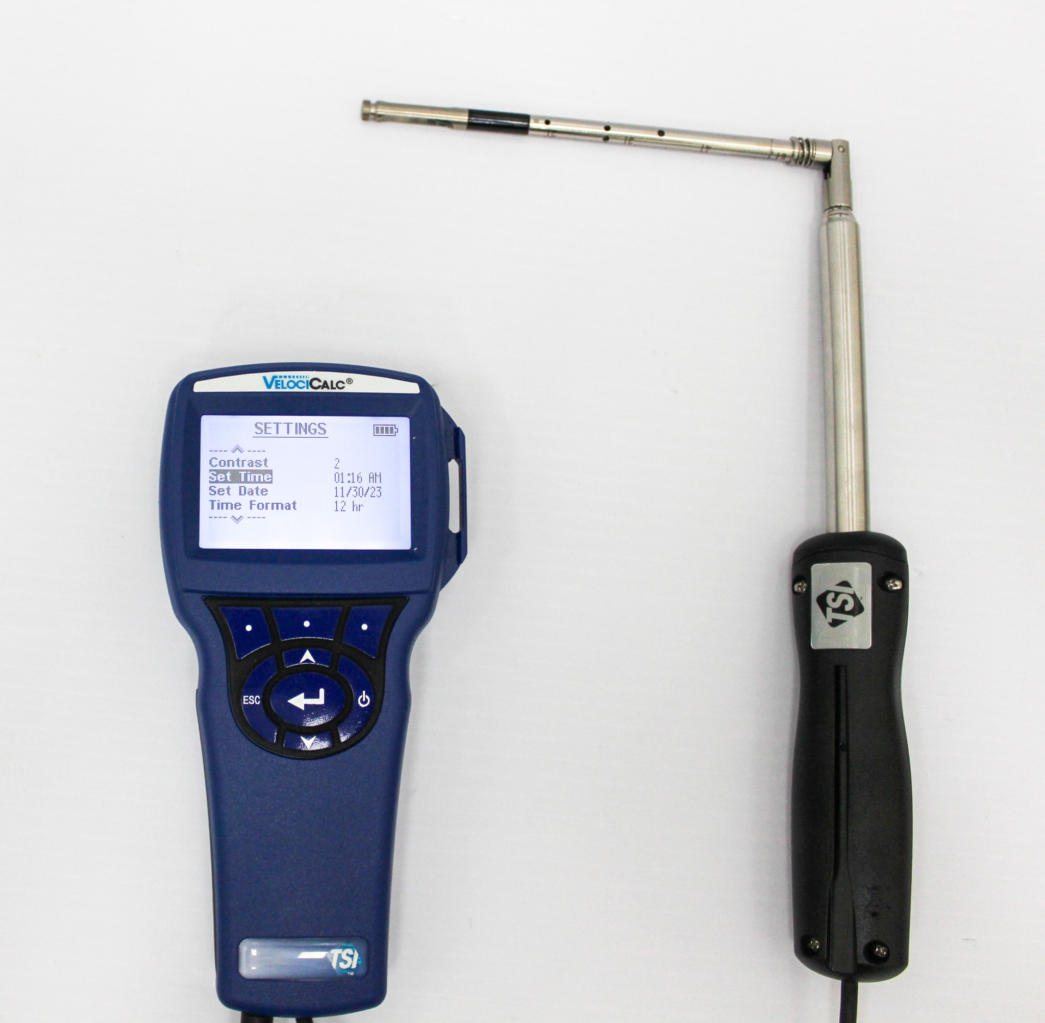 TSI 9535-A Air Flow Meter HVAC Max 6000 ft/min 0 to 200 F Logging