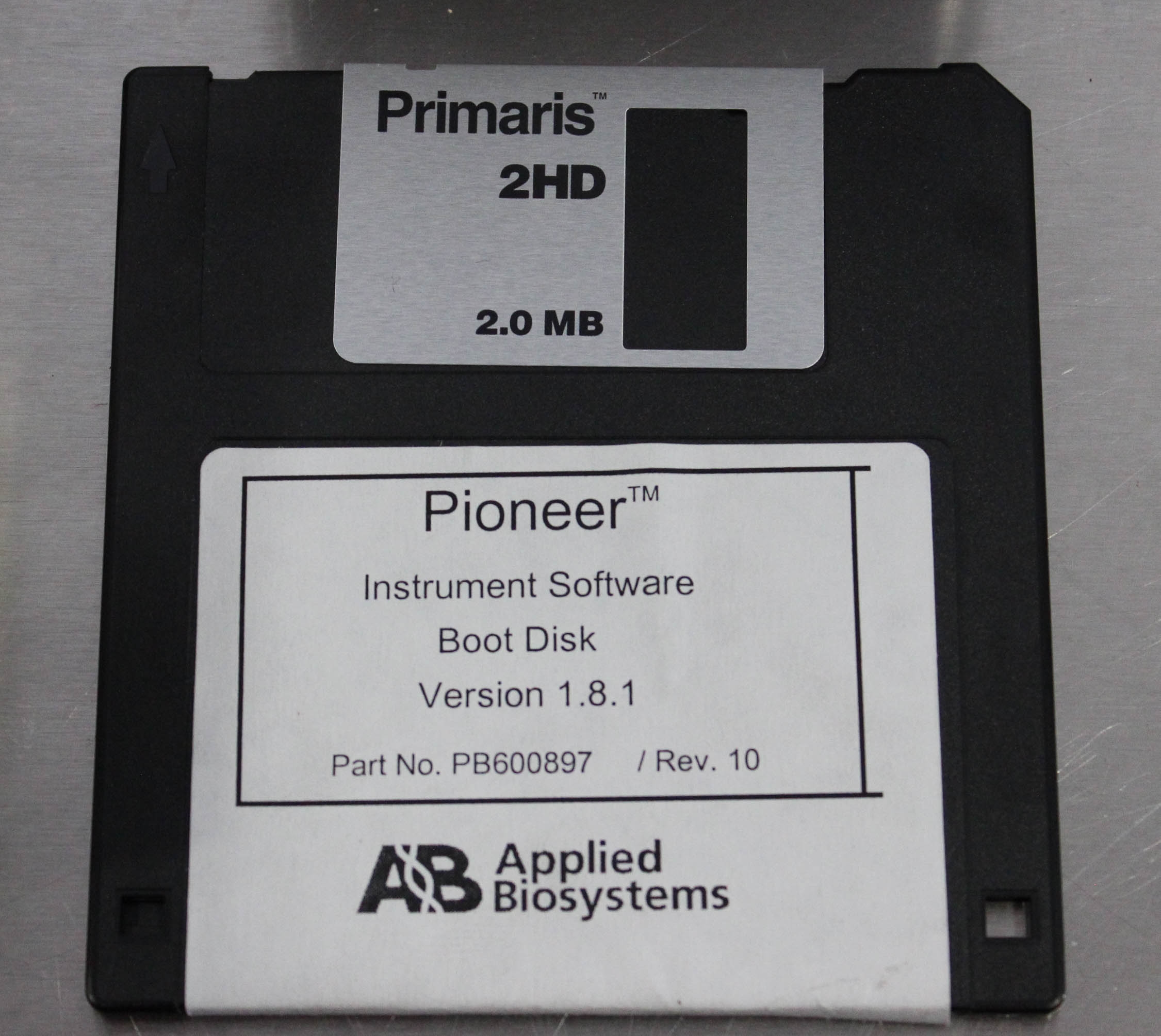 ABI Pioneer Peptide Synthesizer BioSystems Includes Computer Data Flow