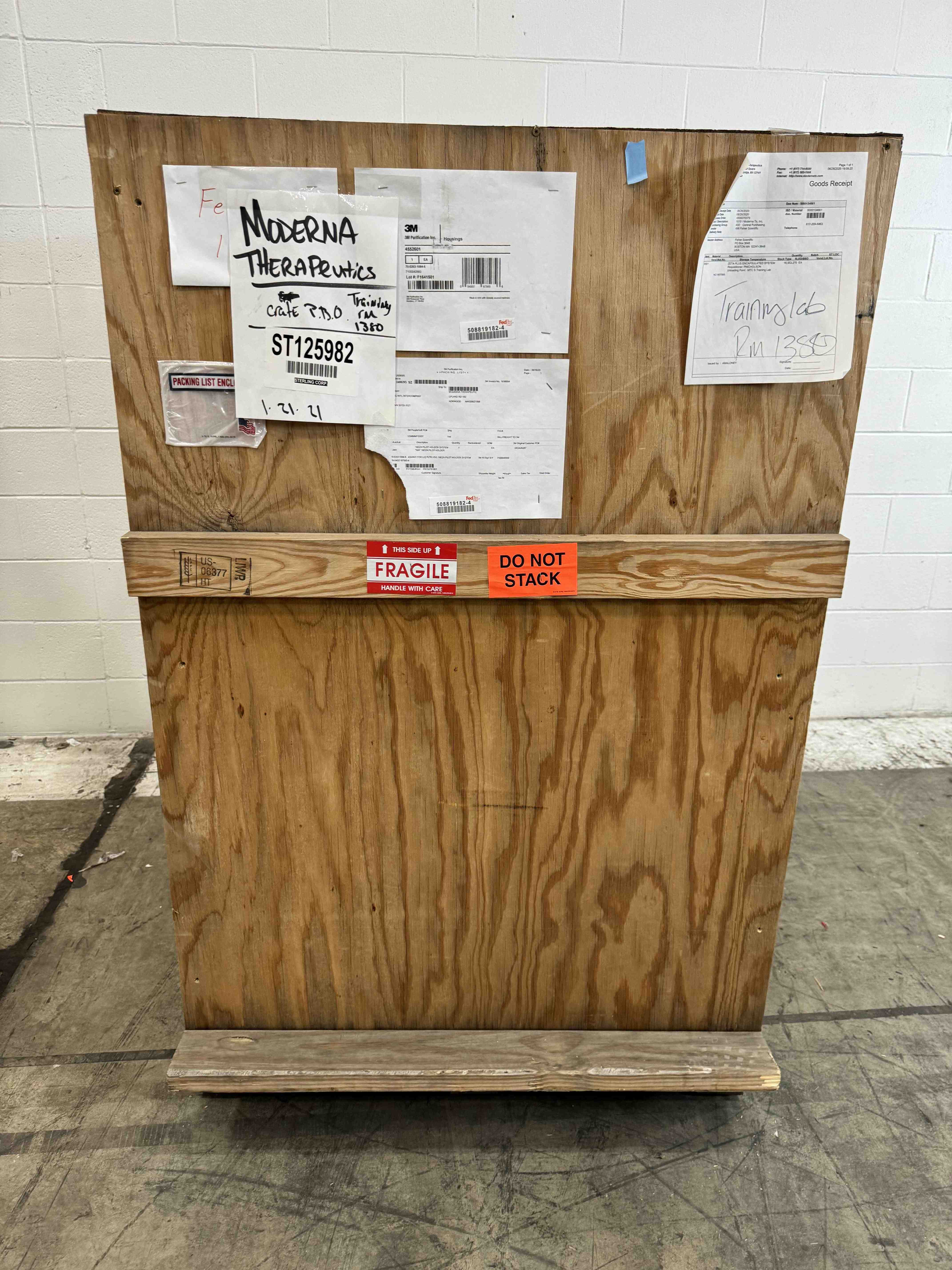 3M Custom Chromotography Skid System Holder - Ergonomic, 40C Max Temp