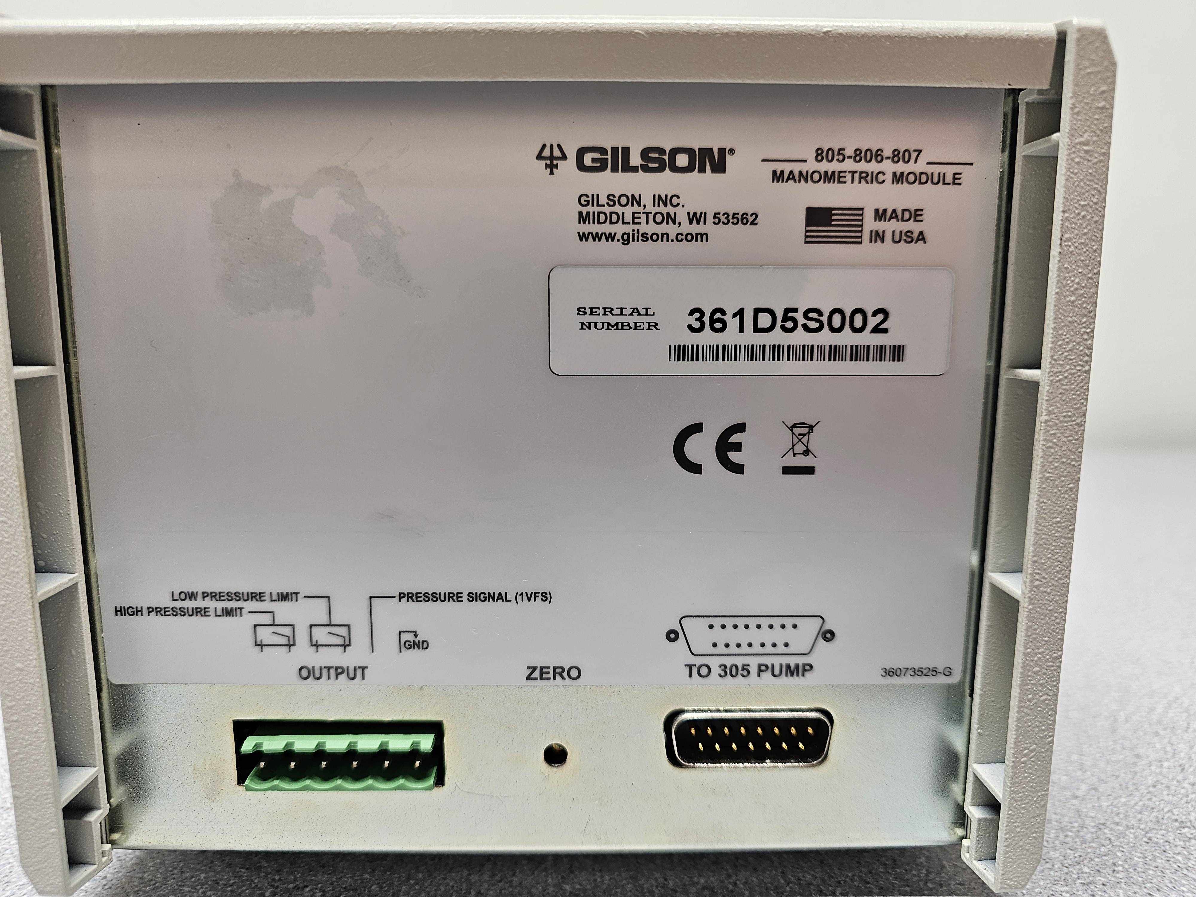 Gilson 811D HPLC Dynamic Mixer for Precise Liquid Dispensing and Mixing